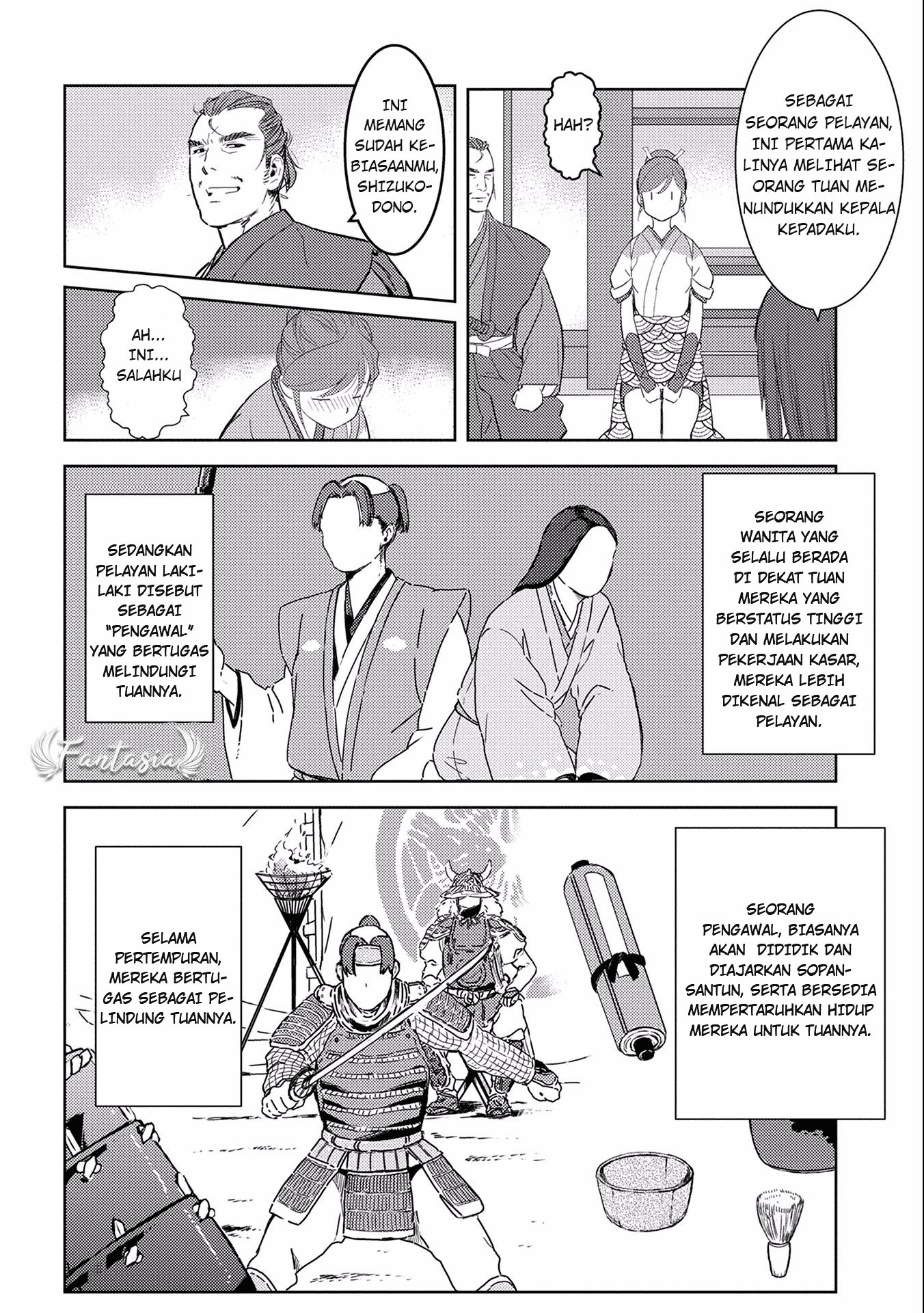Sengoku Komachi Kuroutan: Noukou Giga Chapter 6 - halaman 7