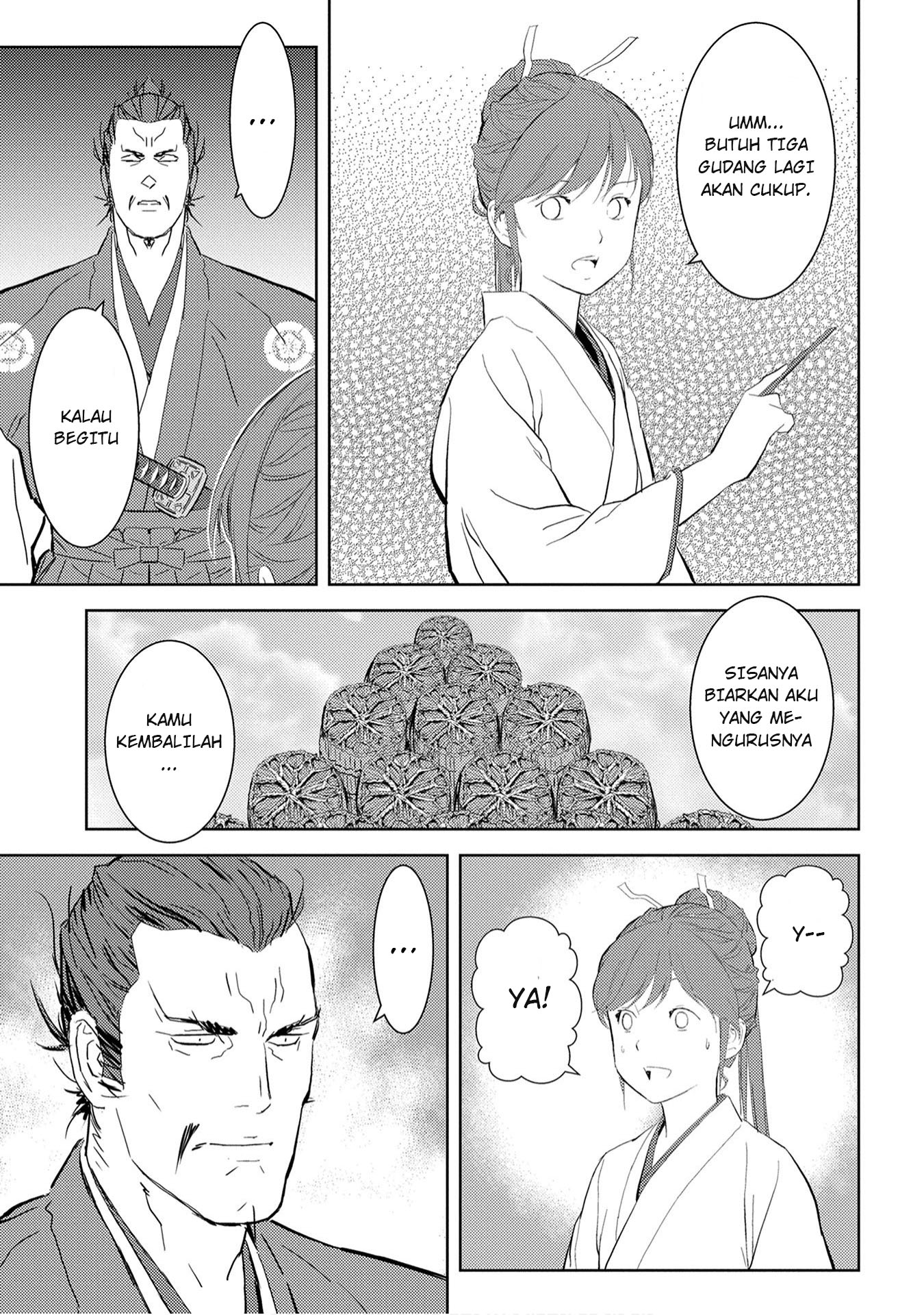 Sengoku Komachi Kuroutan: Noukou Giga Chapter 7 - halaman 23