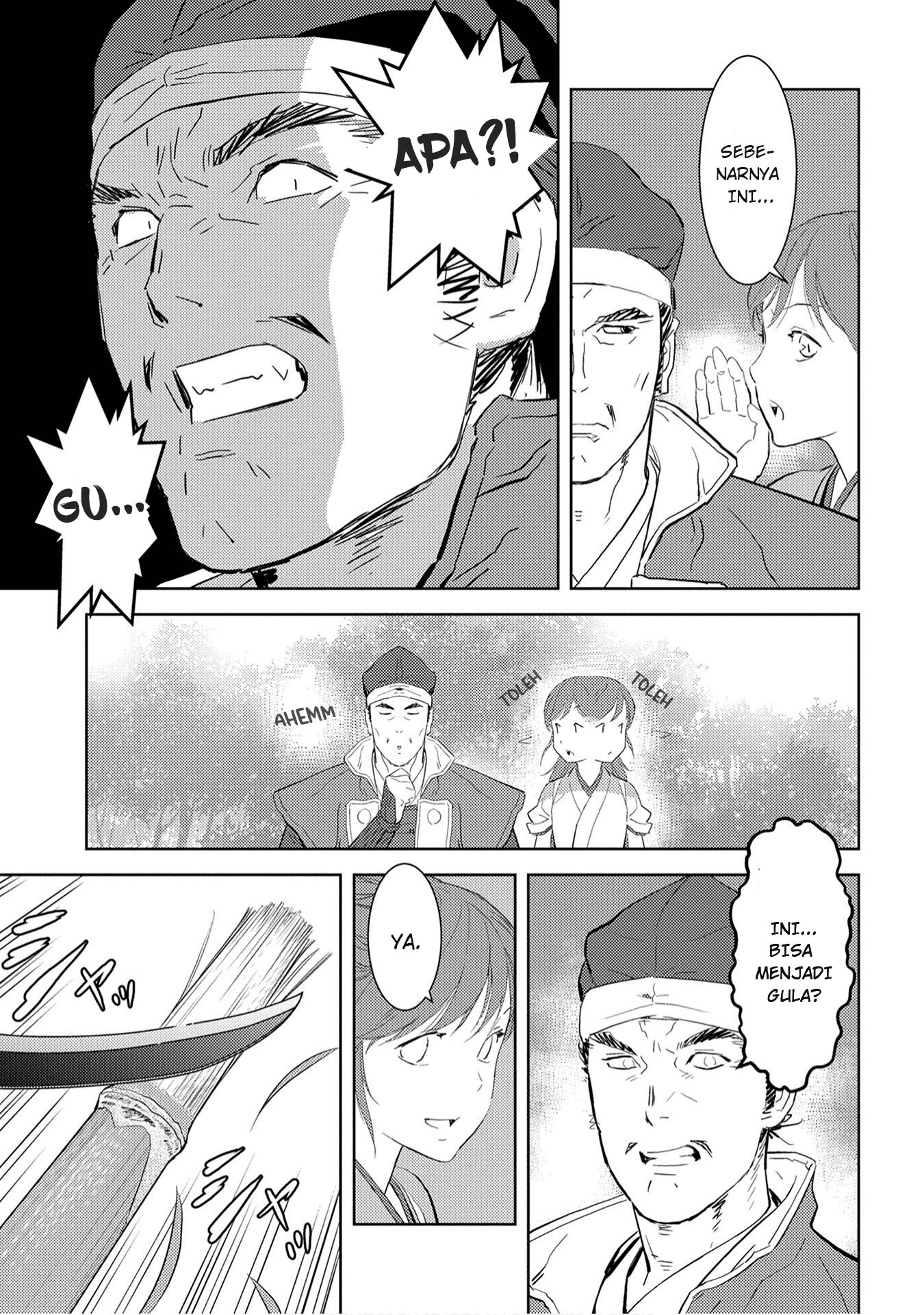 Sengoku Komachi Kuroutan: Noukou Giga Chapter 7 - halaman 9