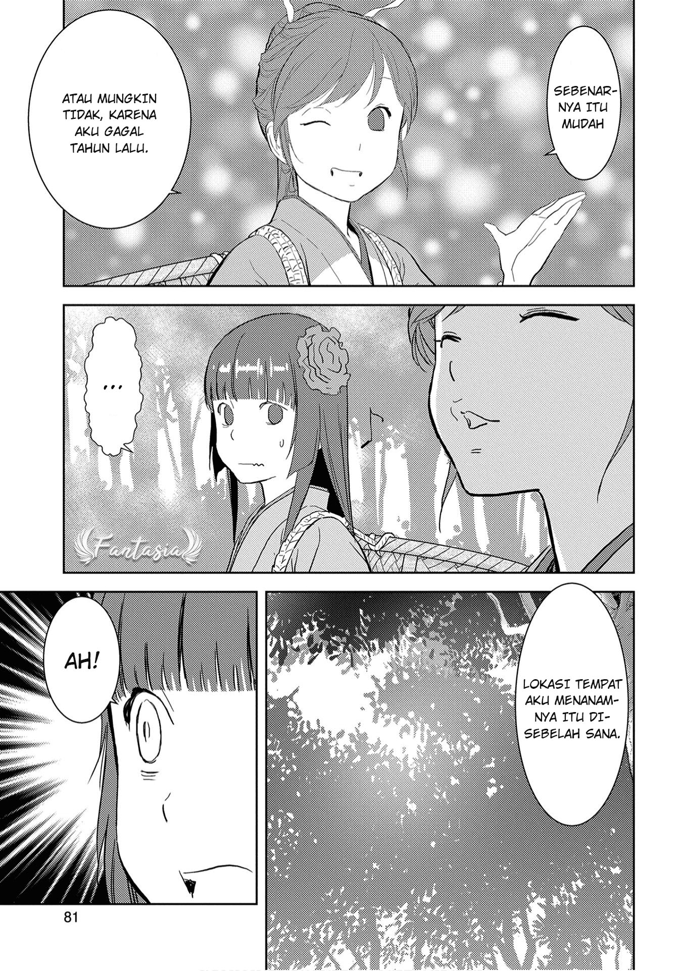 Sengoku Komachi Kuroutan: Noukou Giga Chapter 8 - halaman 13