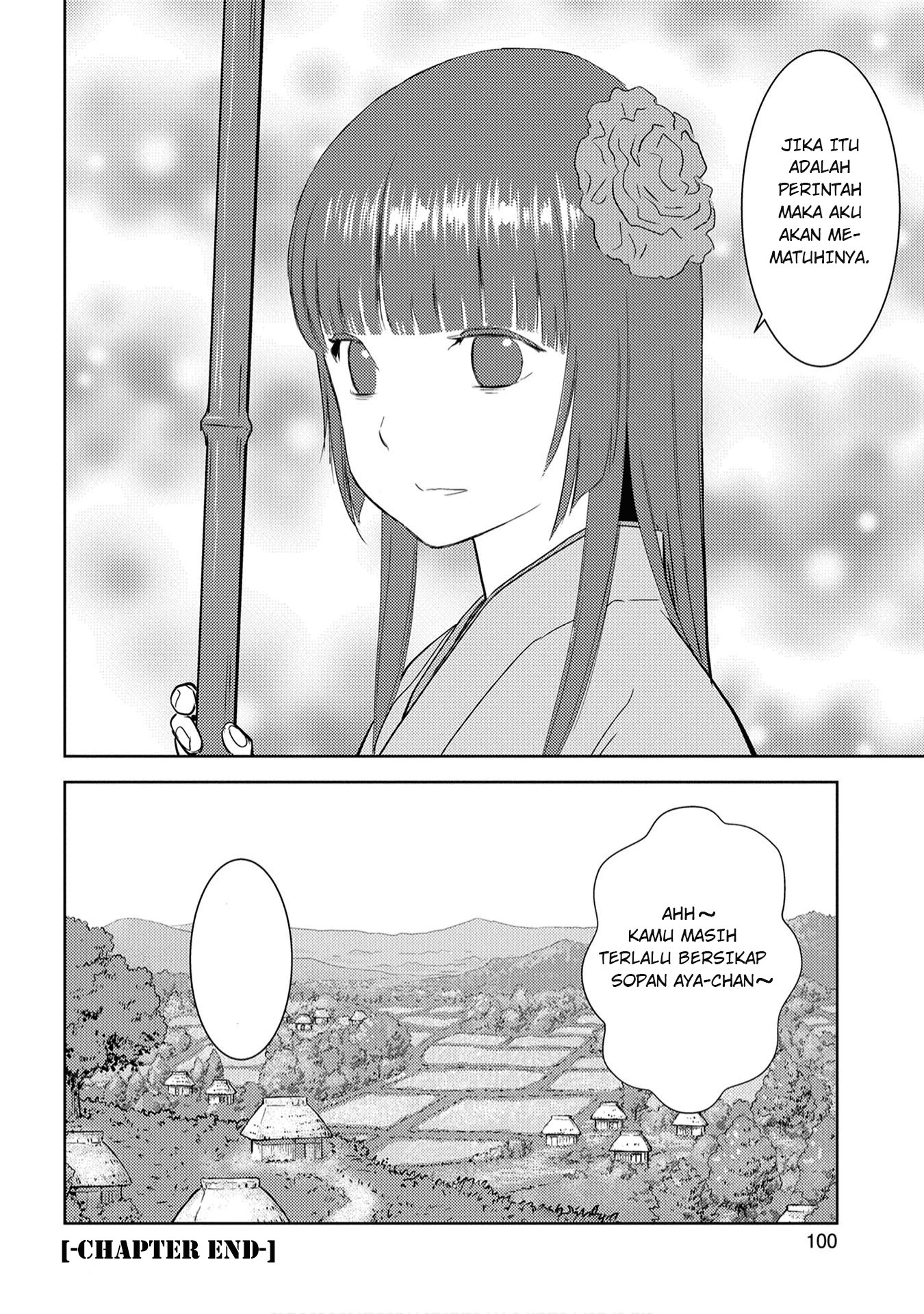 Sengoku Komachi Kuroutan: Noukou Giga Chapter 8 - halaman 32