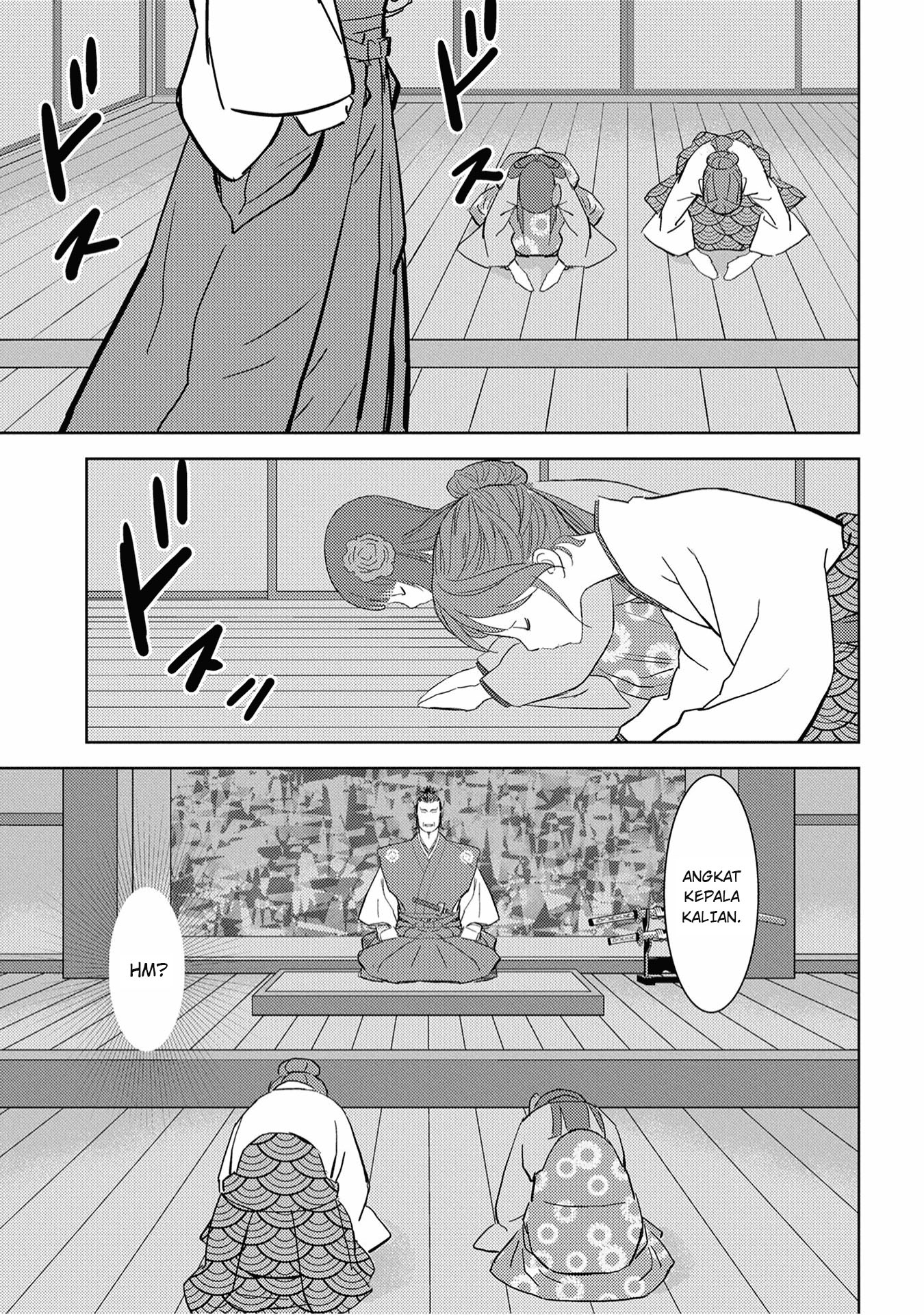 Sengoku Komachi Kuroutan: Noukou Giga Chapter 9 - halaman 13