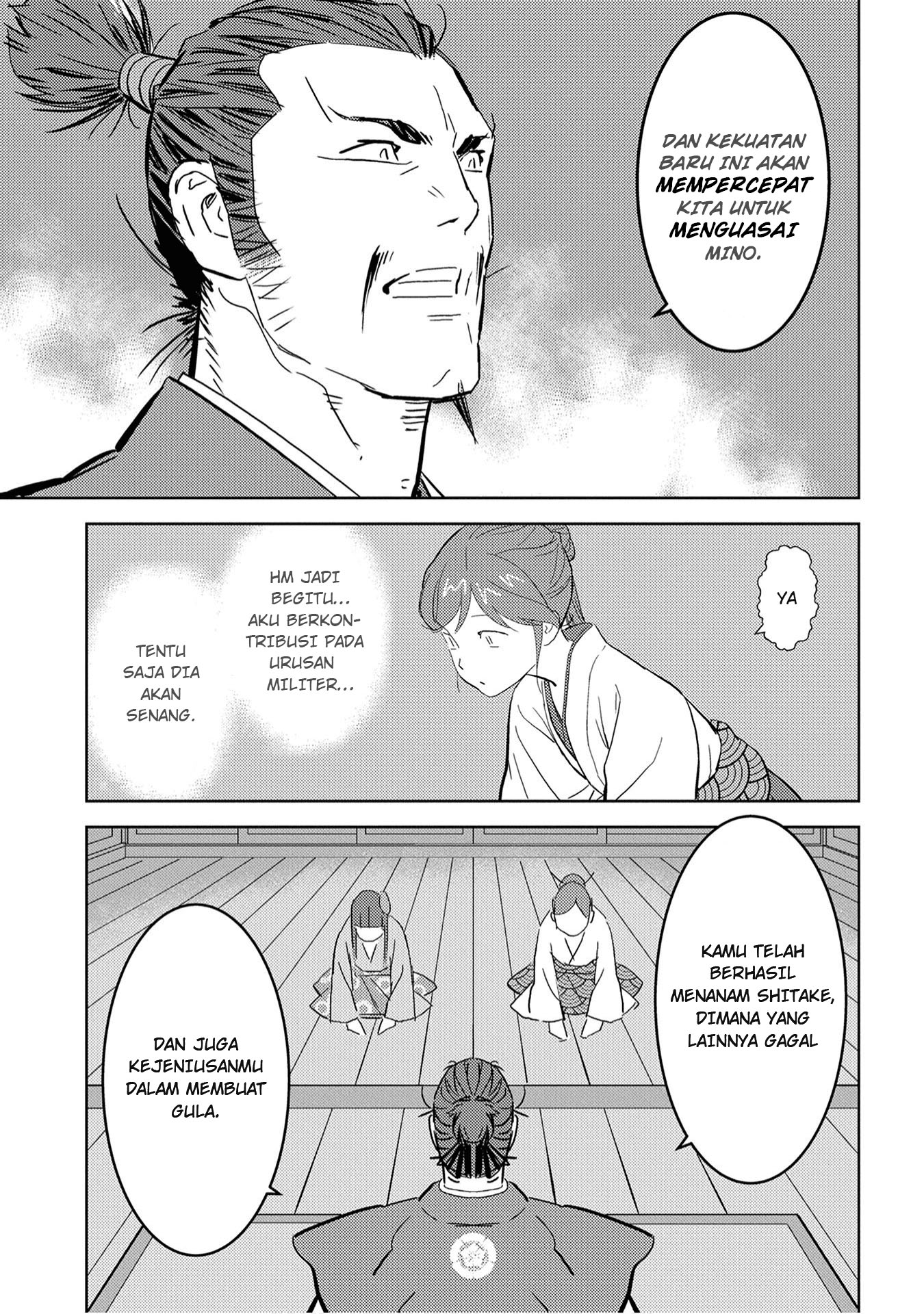 Sengoku Komachi Kuroutan: Noukou Giga Chapter 9 - halaman 15