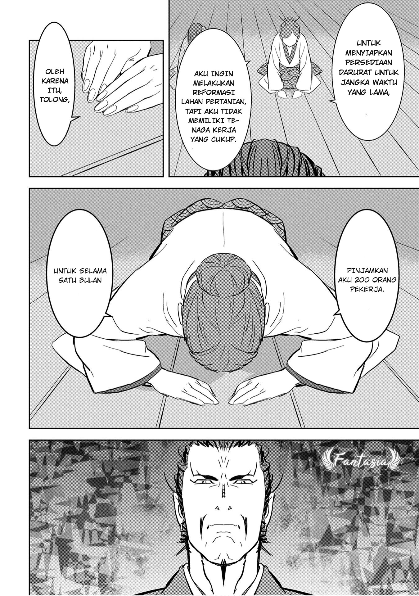 Sengoku Komachi Kuroutan: Noukou Giga Chapter 9 - halaman 20