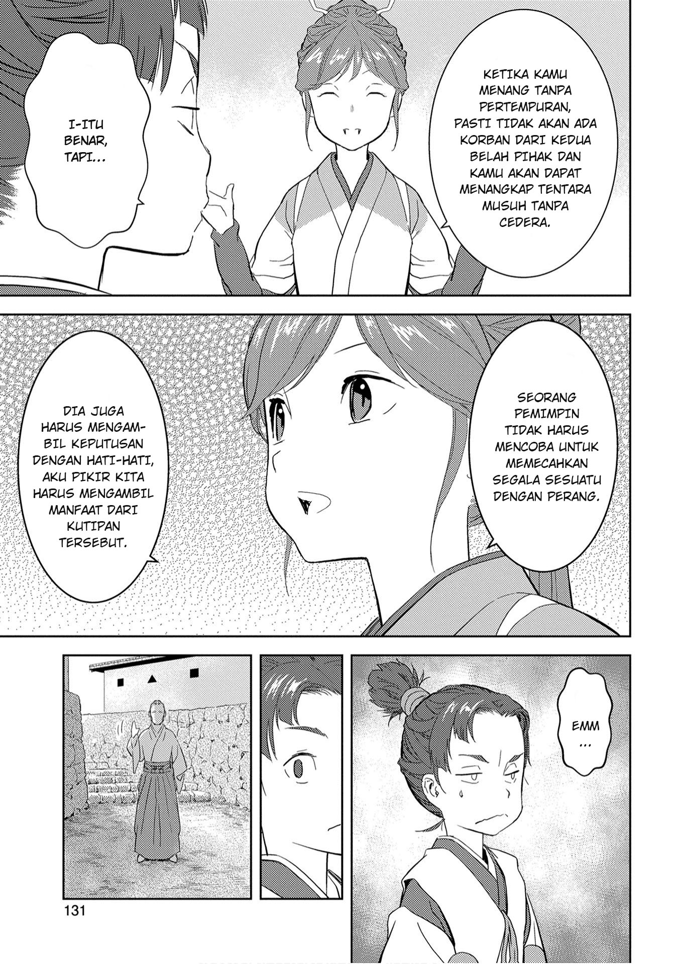 Sengoku Komachi Kuroutan: Noukou Giga Chapter 9 - halaman 33