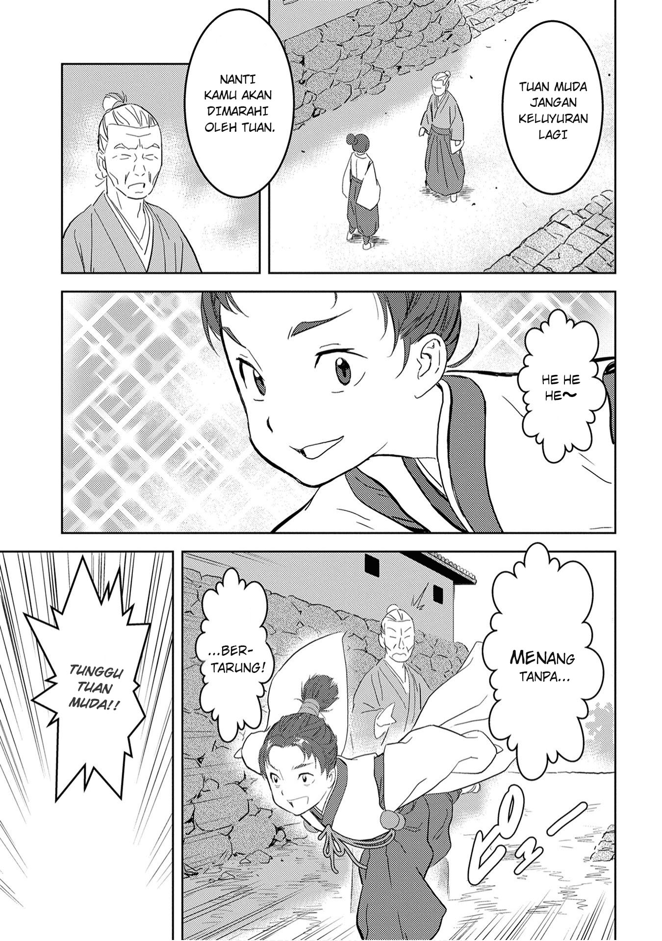 Sengoku Komachi Kuroutan: Noukou Giga Chapter 9 - halaman 35