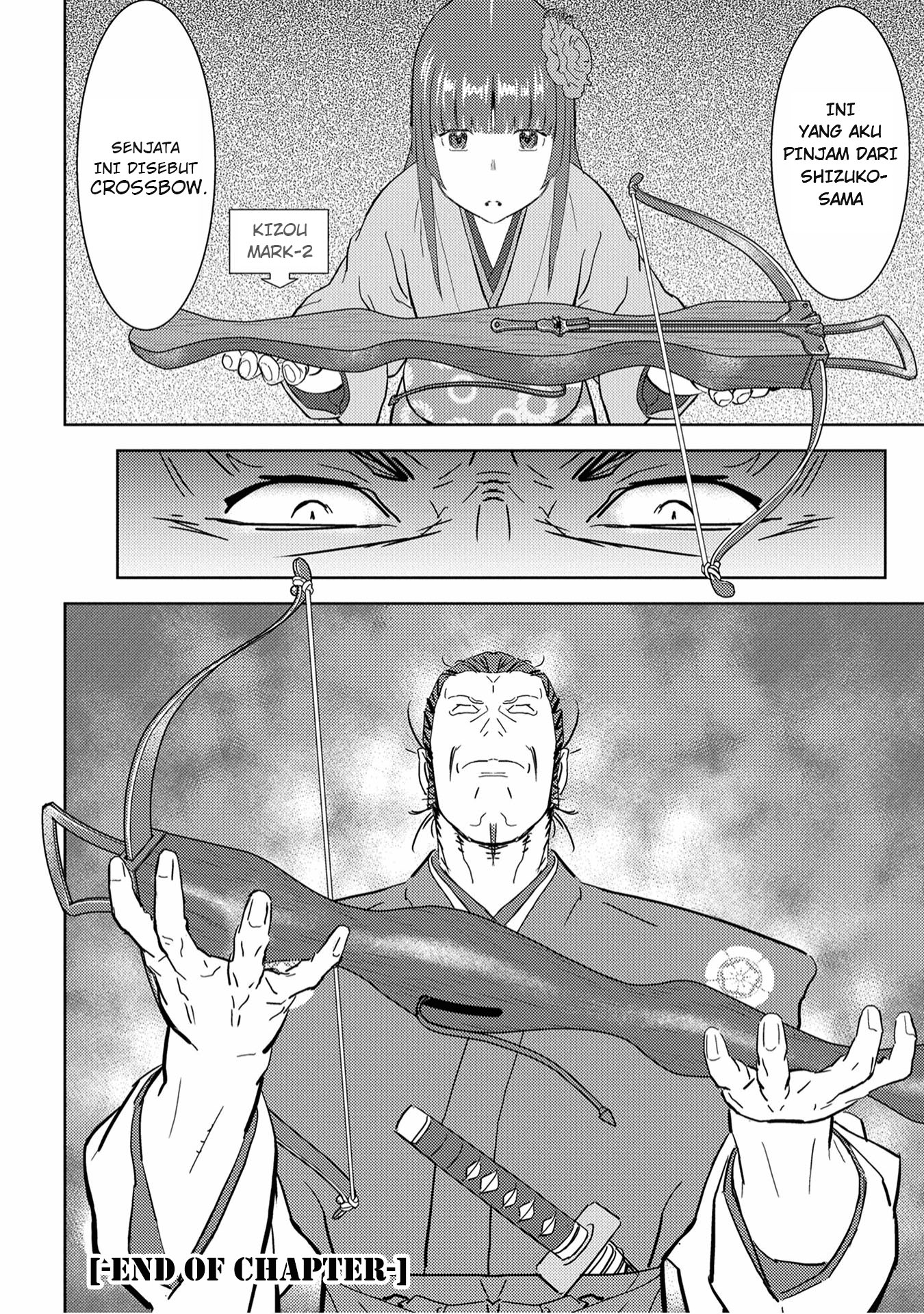 Sengoku Komachi Kuroutan: Noukou Giga Chapter 9 - halaman 38