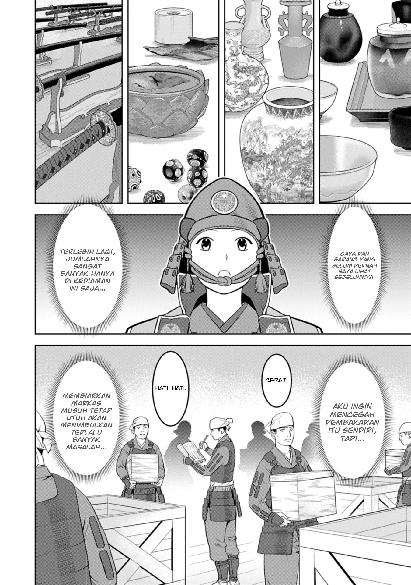 Sengoku Komachi Kuroutan: Noukou Giga Chapter 99 - halaman 29