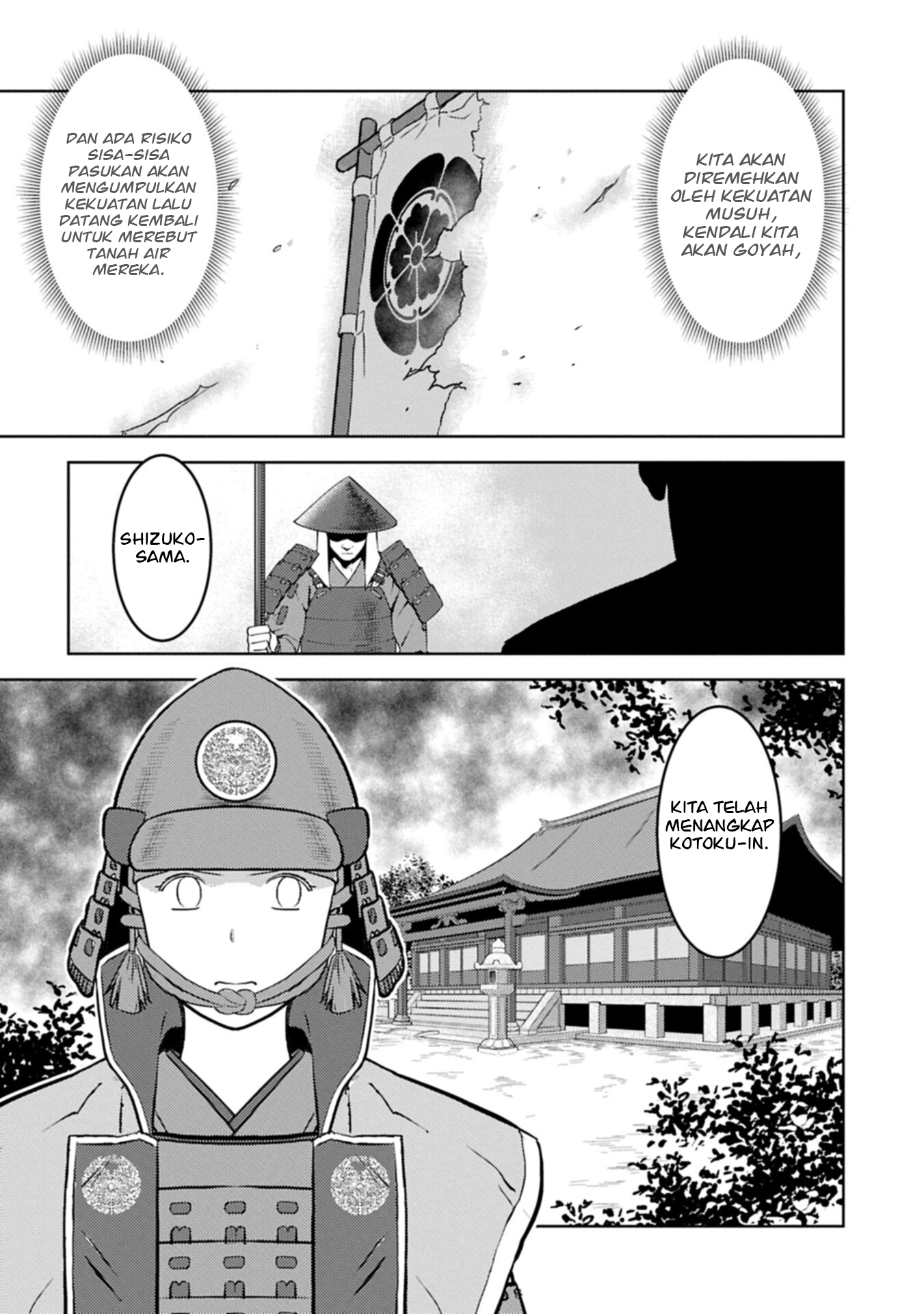 Sengoku Komachi Kuroutan: Noukou Giga Chapter 99 - halaman 30