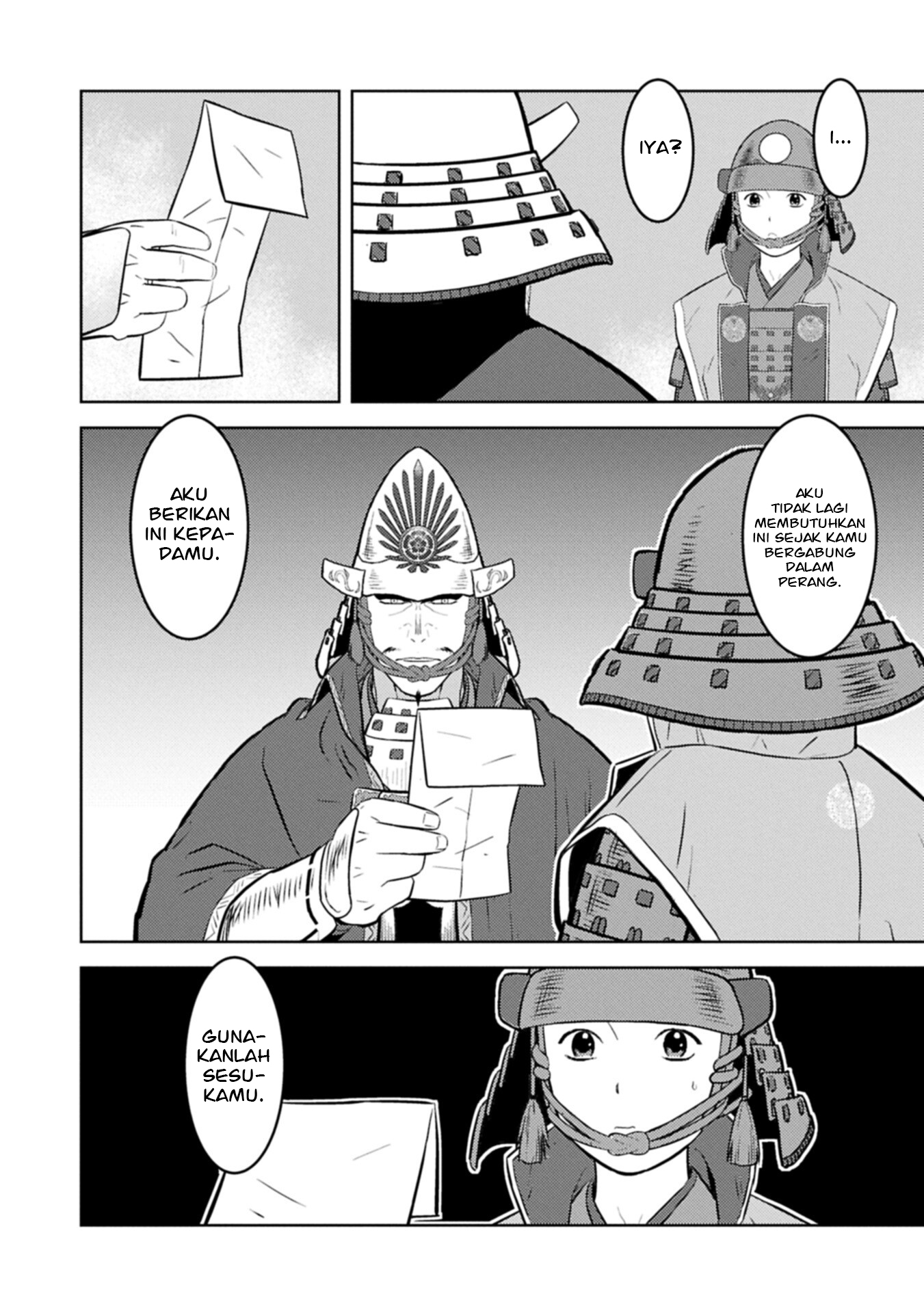 Sengoku Komachi Kuroutan: Noukou Giga Chapter 99 - halaman 5