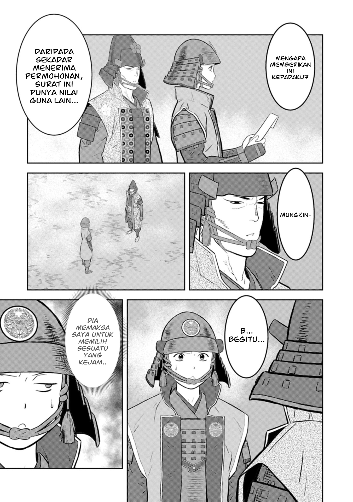 Sengoku Komachi Kuroutan: Noukou Giga Chapter 99 - halaman 8