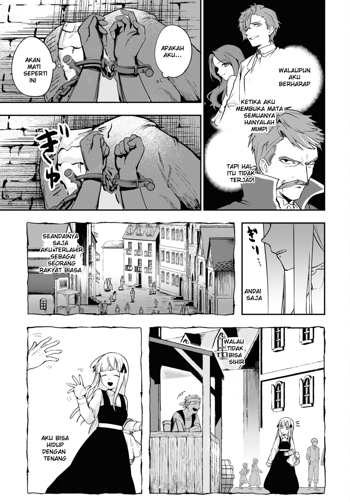 Senketsu Oujo, Minagorosu: Kazoku ni Uragirare, Shokei sareta Shoujo wa Yomigaeri, "Shinigami" to Natte Fukushuu suru Chapter 1 - halaman 35