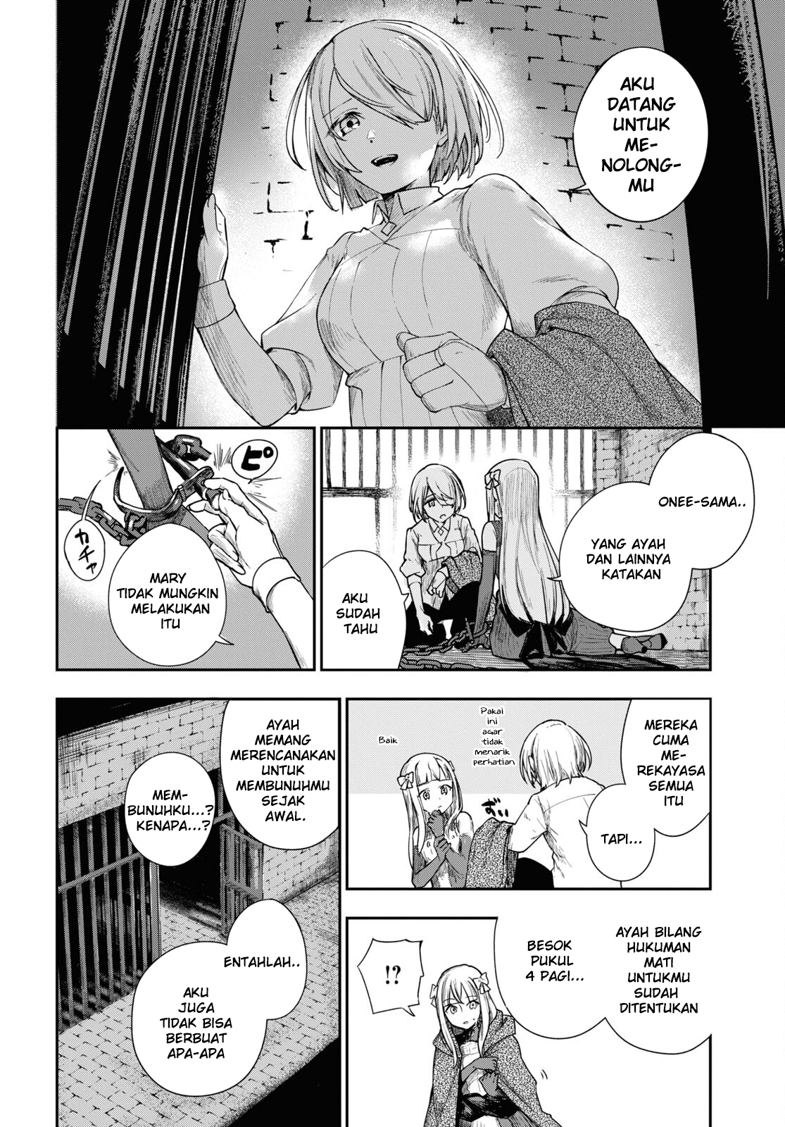 Senketsu Oujo, Minagorosu: Kazoku ni Uragirare, Shokei sareta Shoujo wa Yomigaeri, "Shinigami" to Natte Fukushuu suru Chapter 1 - halaman 38