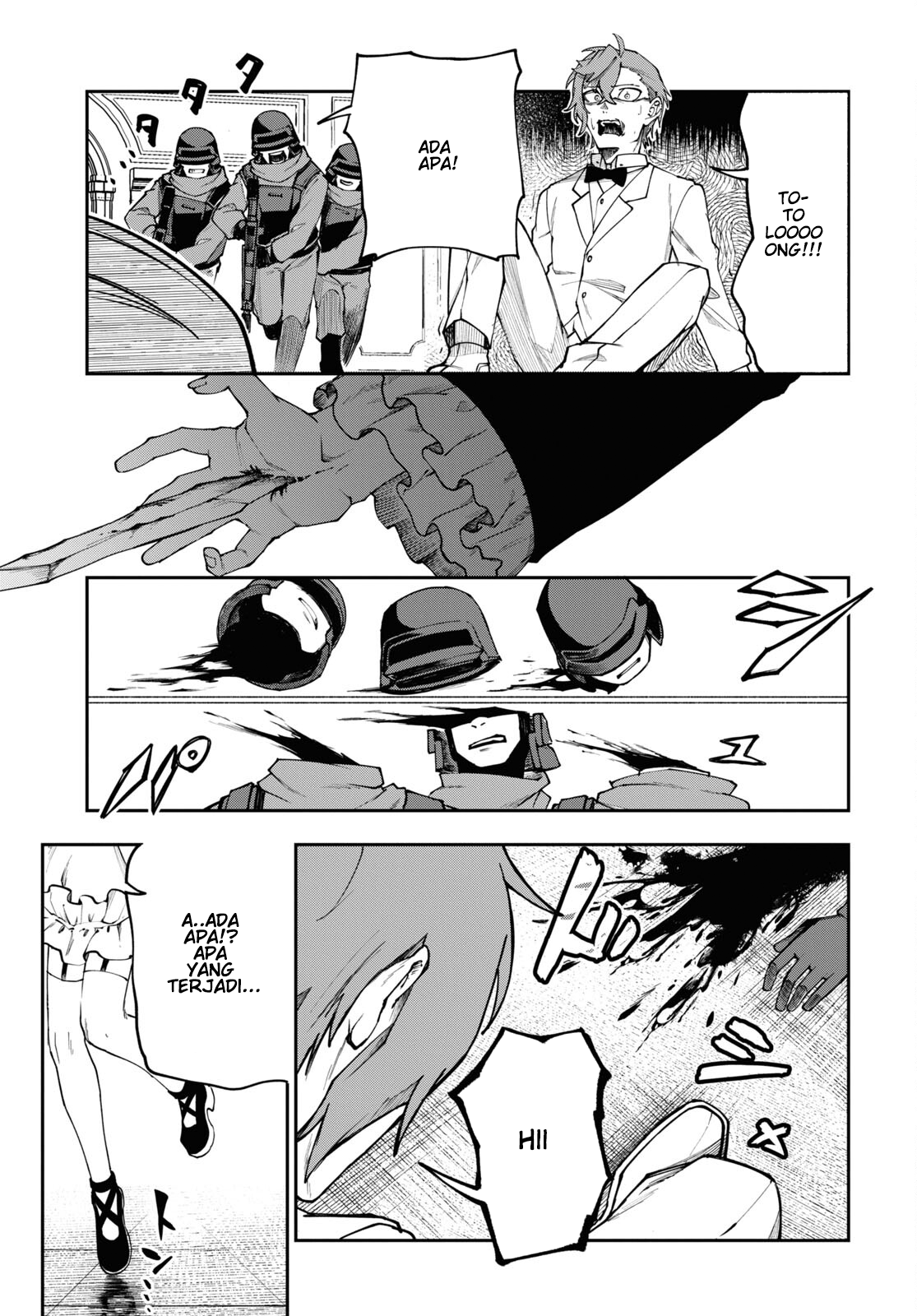 Senketsu Oujo, Minagorosu: Kazoku ni Uragirare, Shokei sareta Shoujo wa Yomigaeri, "Shinigami" to Natte Fukushuu suru Chapter 5 - halaman 18