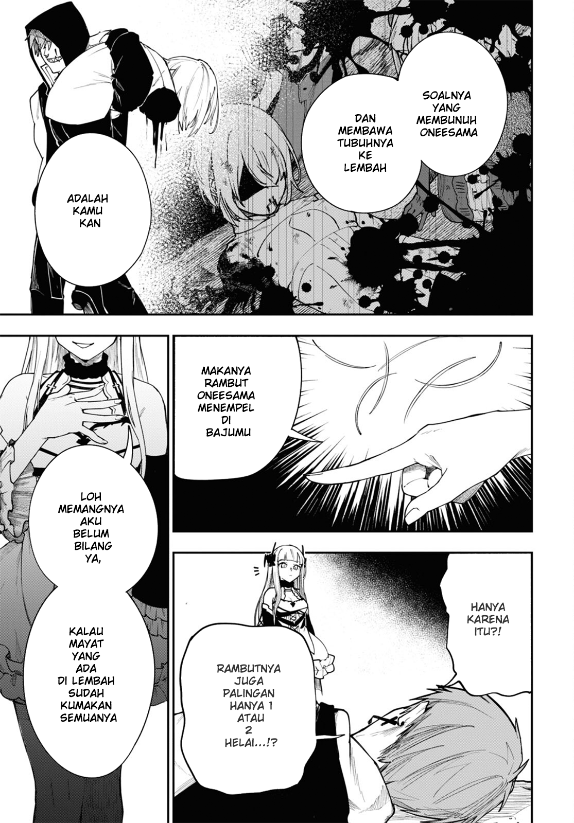 Senketsu Oujo, Minagorosu: Kazoku ni Uragirare, Shokei sareta Shoujo wa Yomigaeri, "Shinigami" to Natte Fukushuu suru Chapter 5 - halaman 8