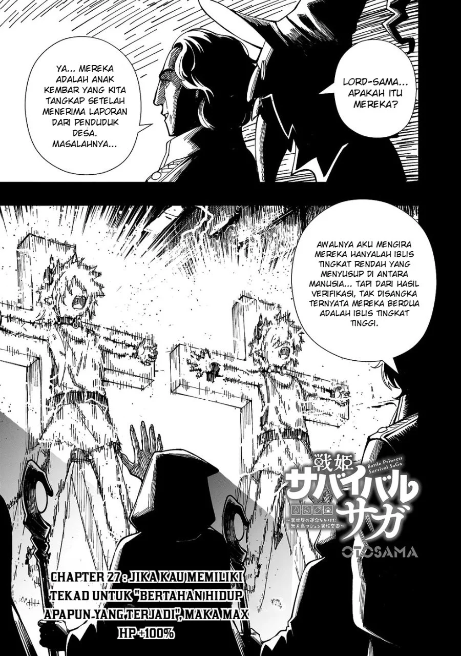 Senki Survival Saga: Isekai no Unmei o Kaketa Mujintou Fujun Iseikouyuu Chapter 27 - halaman 2