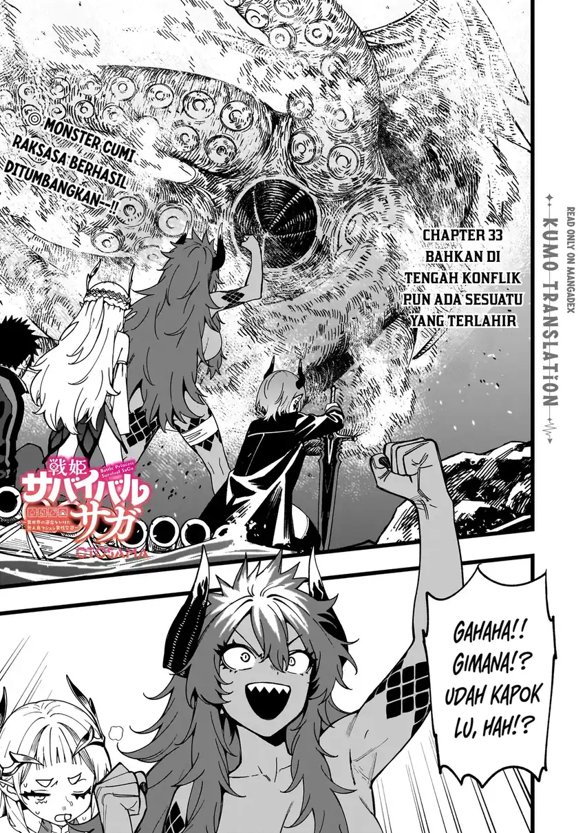 Senki Survival Saga: Isekai no Unmei o Kaketa Mujintou Fujun Iseikouyuu Chapter 33 - halaman 2