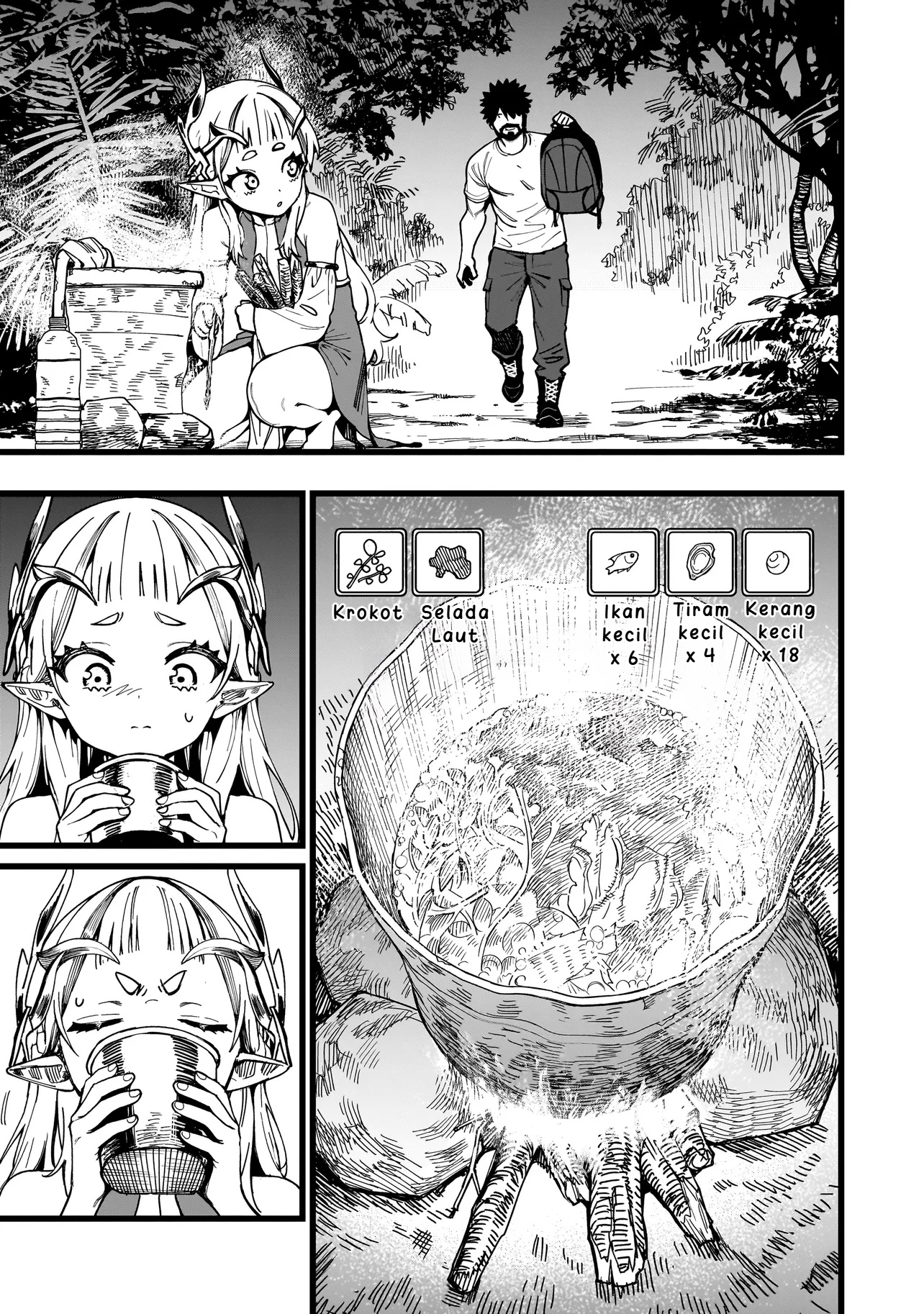 Senki Survival Saga: Isekai no Unmei wo Kaketa Mujintou Fujun Isei Kouyuu Chapter 10 - halaman 14