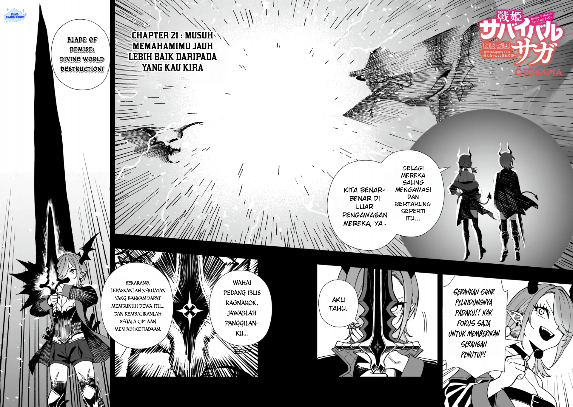 Senki Survival Saga: Isekai no Unmei wo Kaketa Mujintou Fujun Isei Kouyuu Chapter 21 - halaman 3
