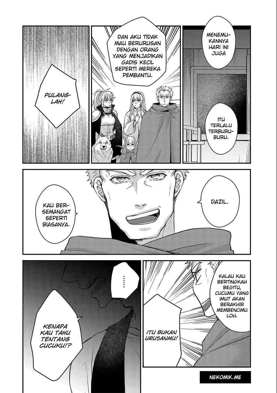 Senki to Yobareta Otoko, Ouke ni Ansatsu saretara Musume wo Hiroi, Issho ni Slow Life wo Hajimeru: Innocent Days Chapter 20 - halaman 22