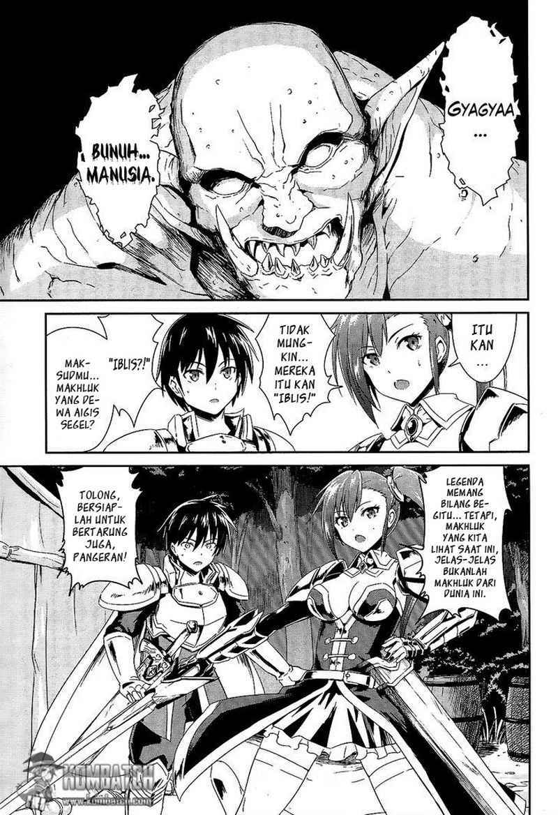 Sennen Sensou Aigis: Eiyuu no Kizuna Chapter 1 - halaman 31