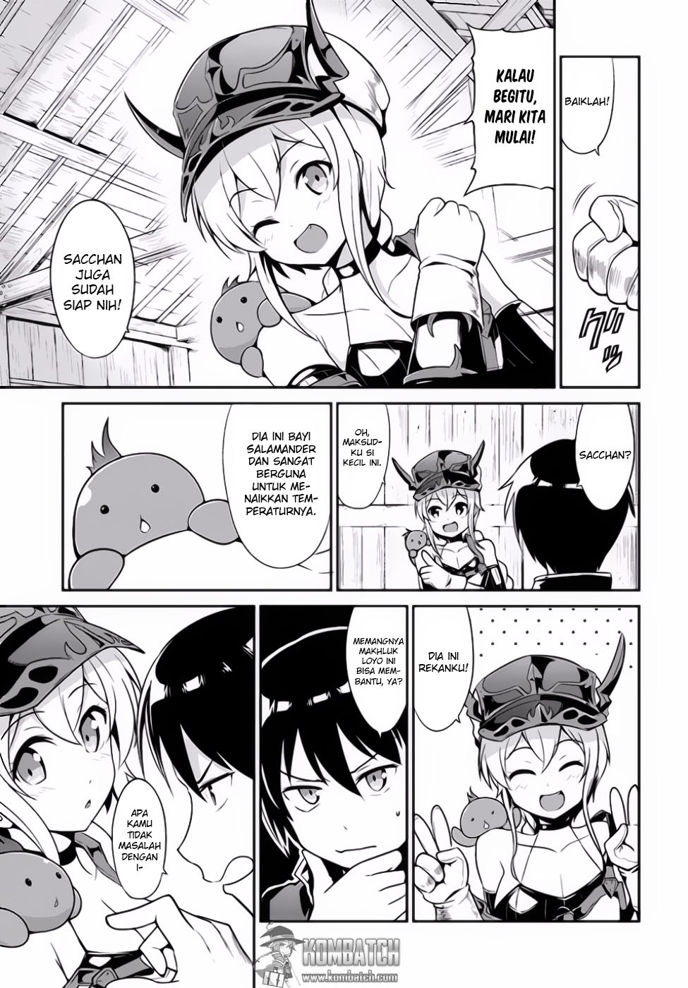 Sennen Sensou Aigis: Eiyuu no Kizuna Chapter 14 - halaman 4