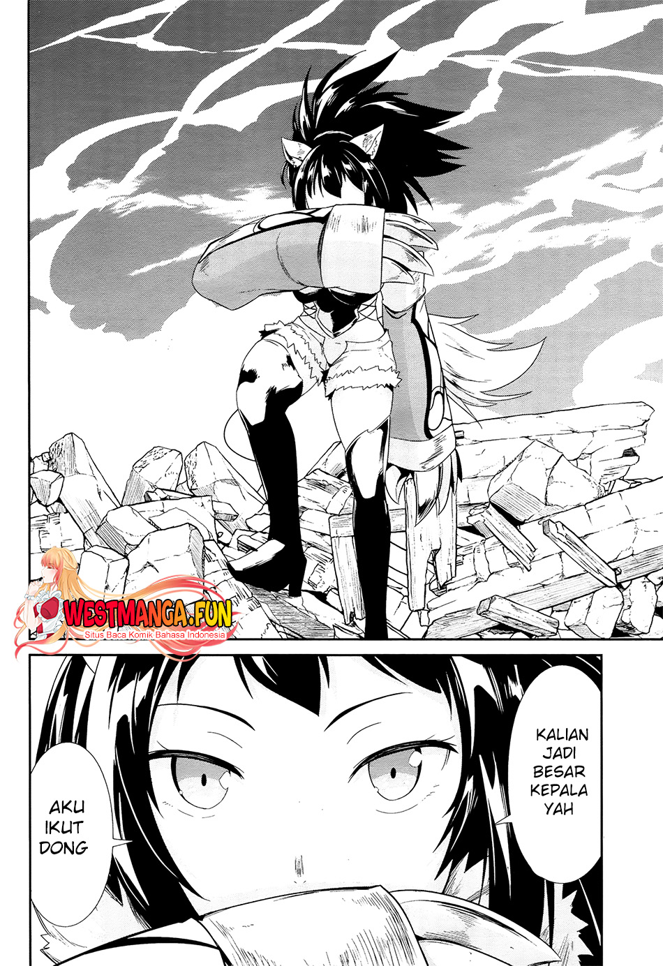 Sennen Sensou Aigis: Eiyuu no Kizuna Chapter 15 - halaman 32