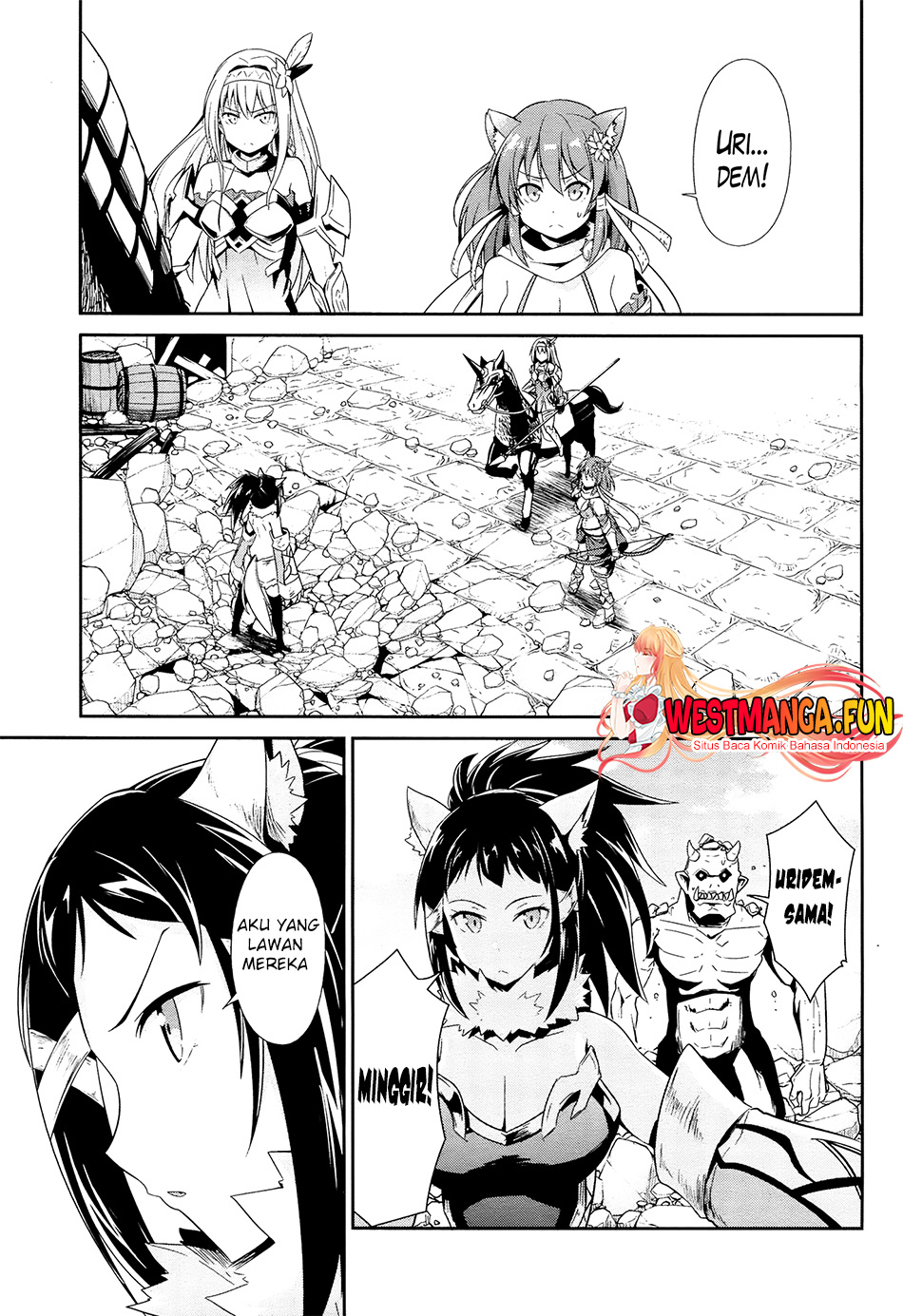 Sennen Sensou Aigis: Eiyuu no Kizuna Chapter 15 - halaman 33