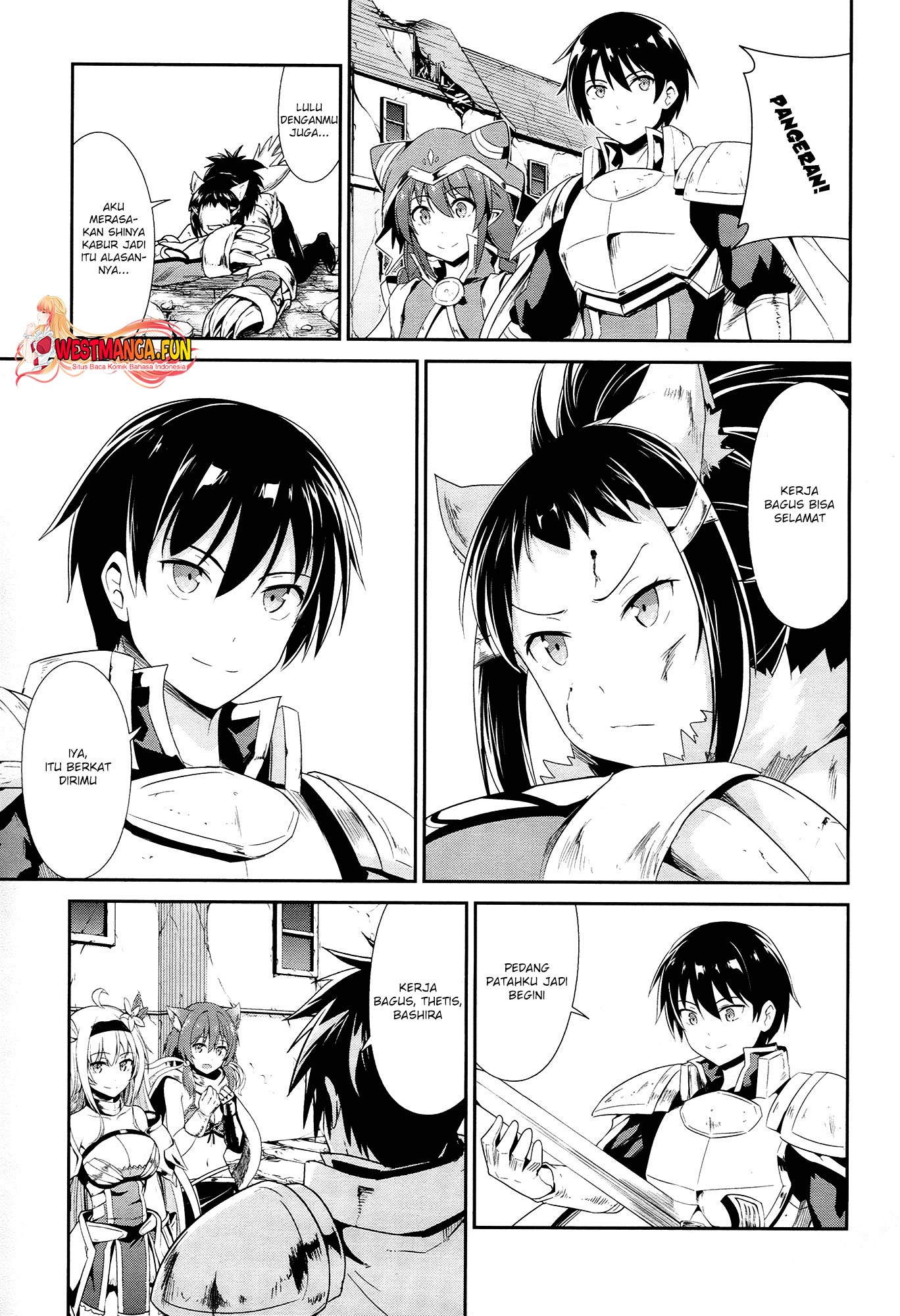 Sennen Sensou Aigis: Eiyuu no Kizuna Chapter 17 - halaman 13