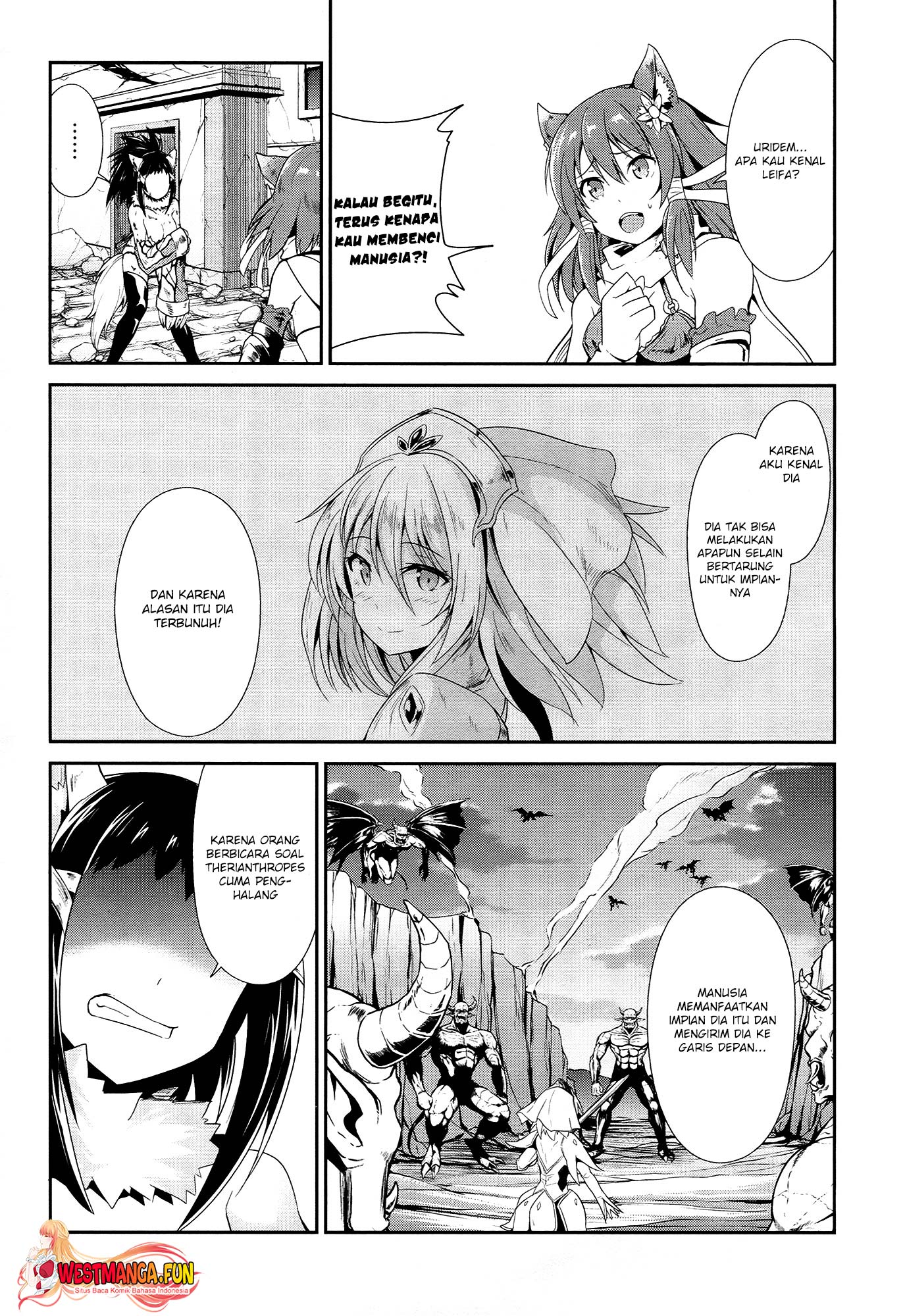 Sennen Sensou Aigis: Eiyuu no Kizuna Chapter 17 - halaman 16