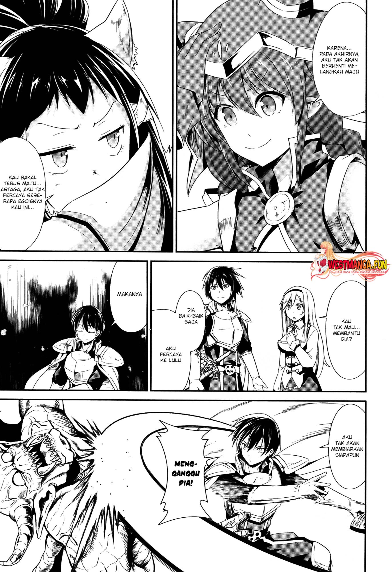Sennen Sensou Aigis: Eiyuu no Kizuna Chapter 17 - halaman 31