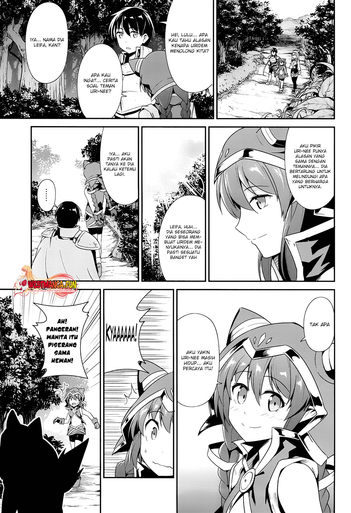 Sennen Sensou Aigis: Eiyuu no Kizuna Chapter 18 - halaman 28