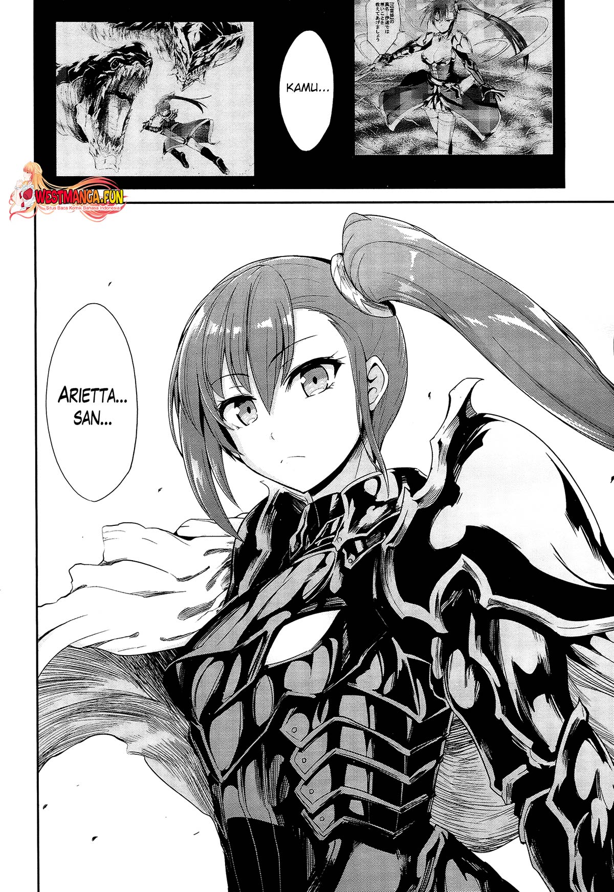 Sennen Sensou Aigis: Eiyuu no Kizuna Chapter 21 - halaman 34