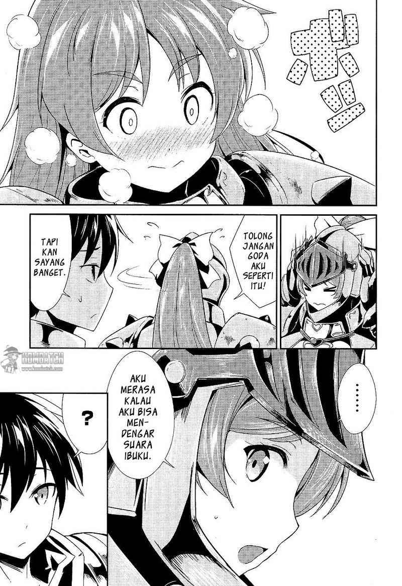 Sennen Sensou Aigis: Eiyuu no Kizuna Chapter 4 - halaman 34