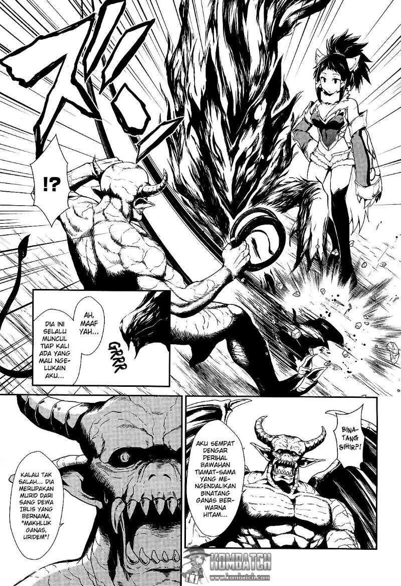 Sennen Sensou Aigis: Eiyuu no Kizuna Chapter 7 - halaman 4