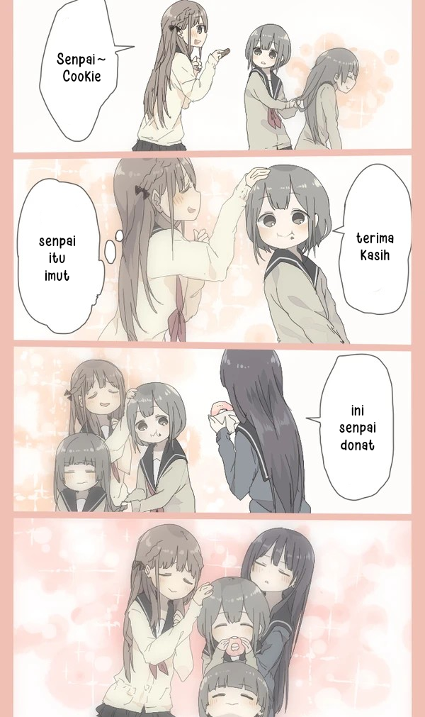 Senpai 4koma. Chapter 3 - halaman 1