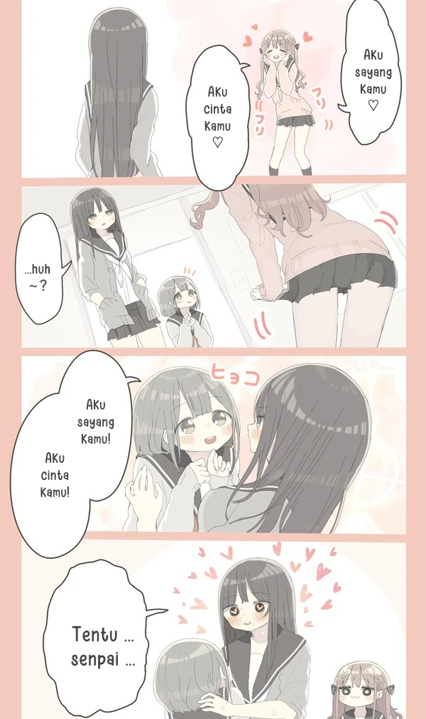 Senpai 4koma. Chapter 7 - halaman 1
