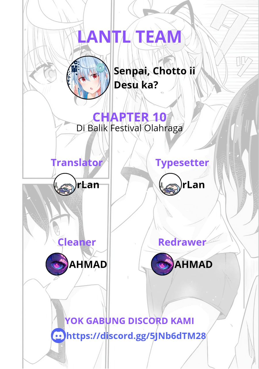 Senpai, Chotto Ii desu ka? Chapter 10 - halaman 1