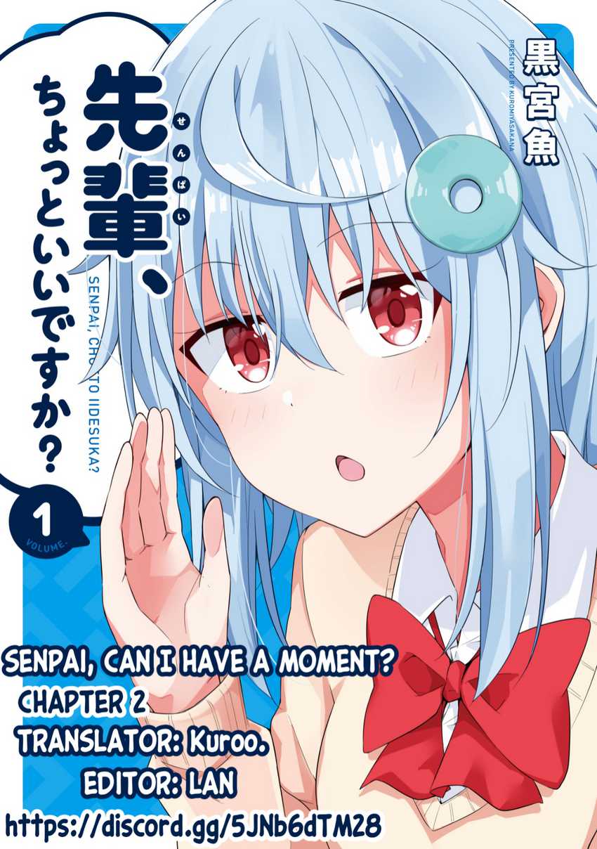 Senpai, Chotto ii Desu ka? Chapter 2 - halaman 1