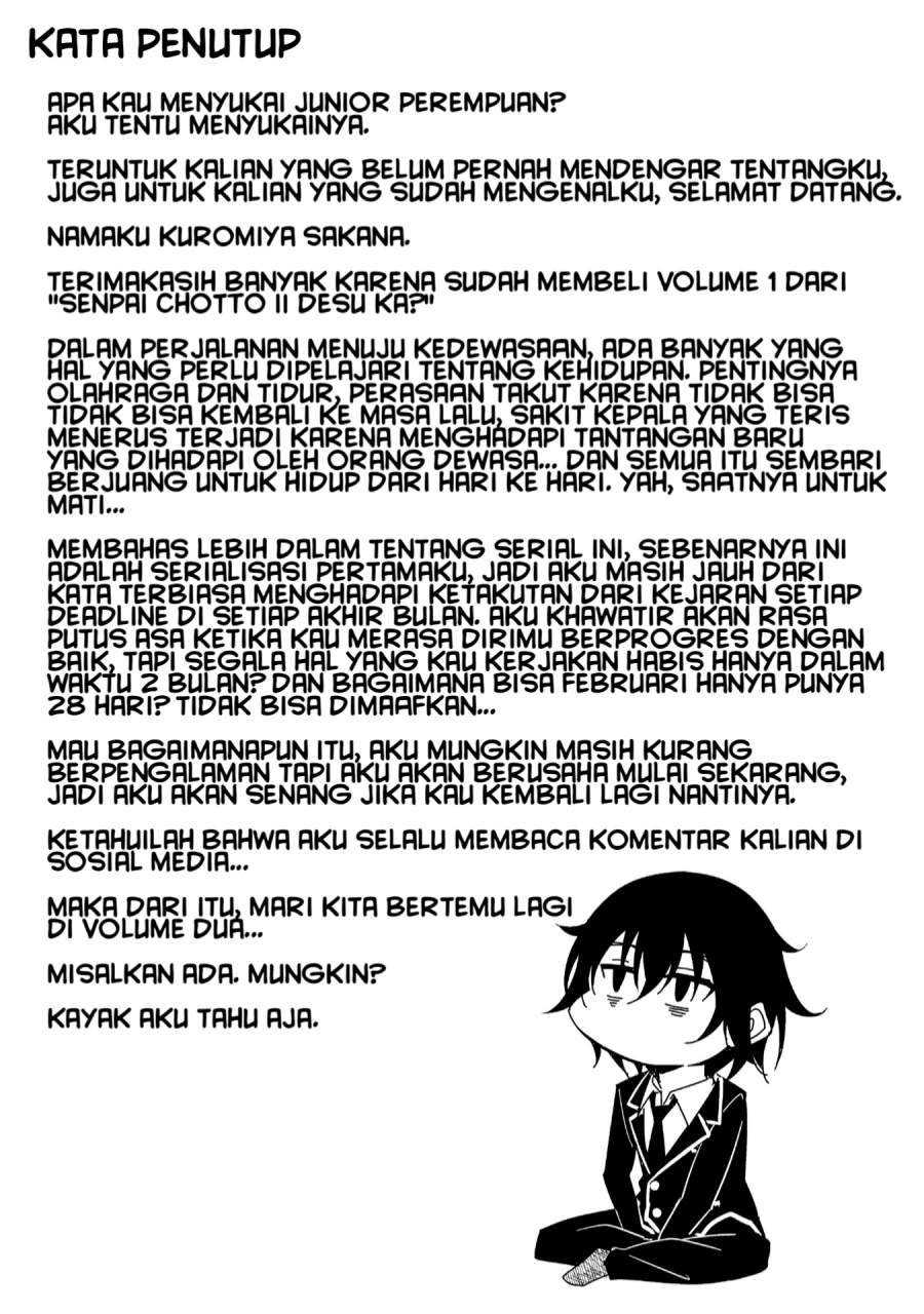 Senpai, Chotto Ii desu ka? Chapter 6.5 - halaman 8