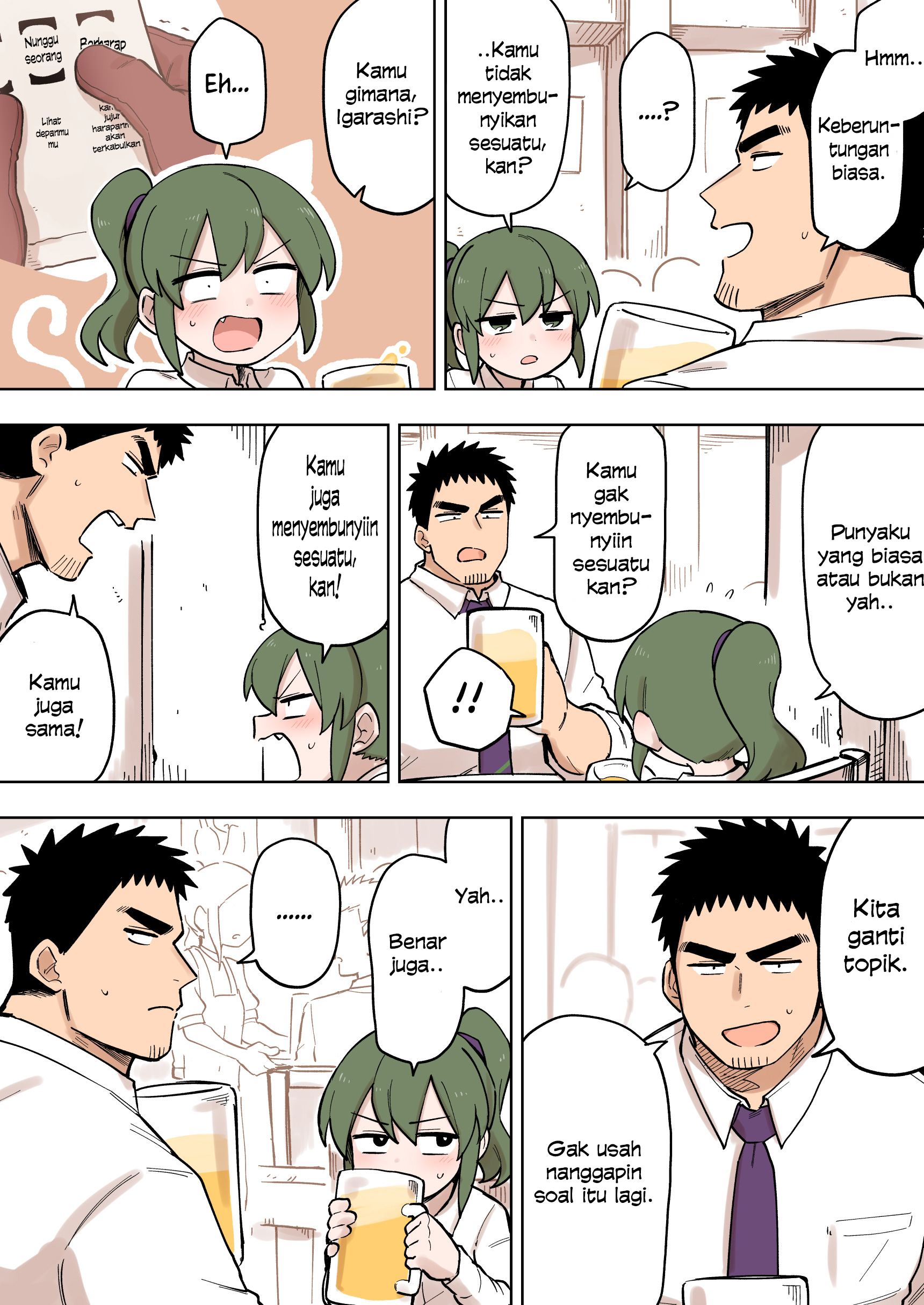 Senpai ga Uzai Kouhai no Hanashi Chapter 100 - halaman 2