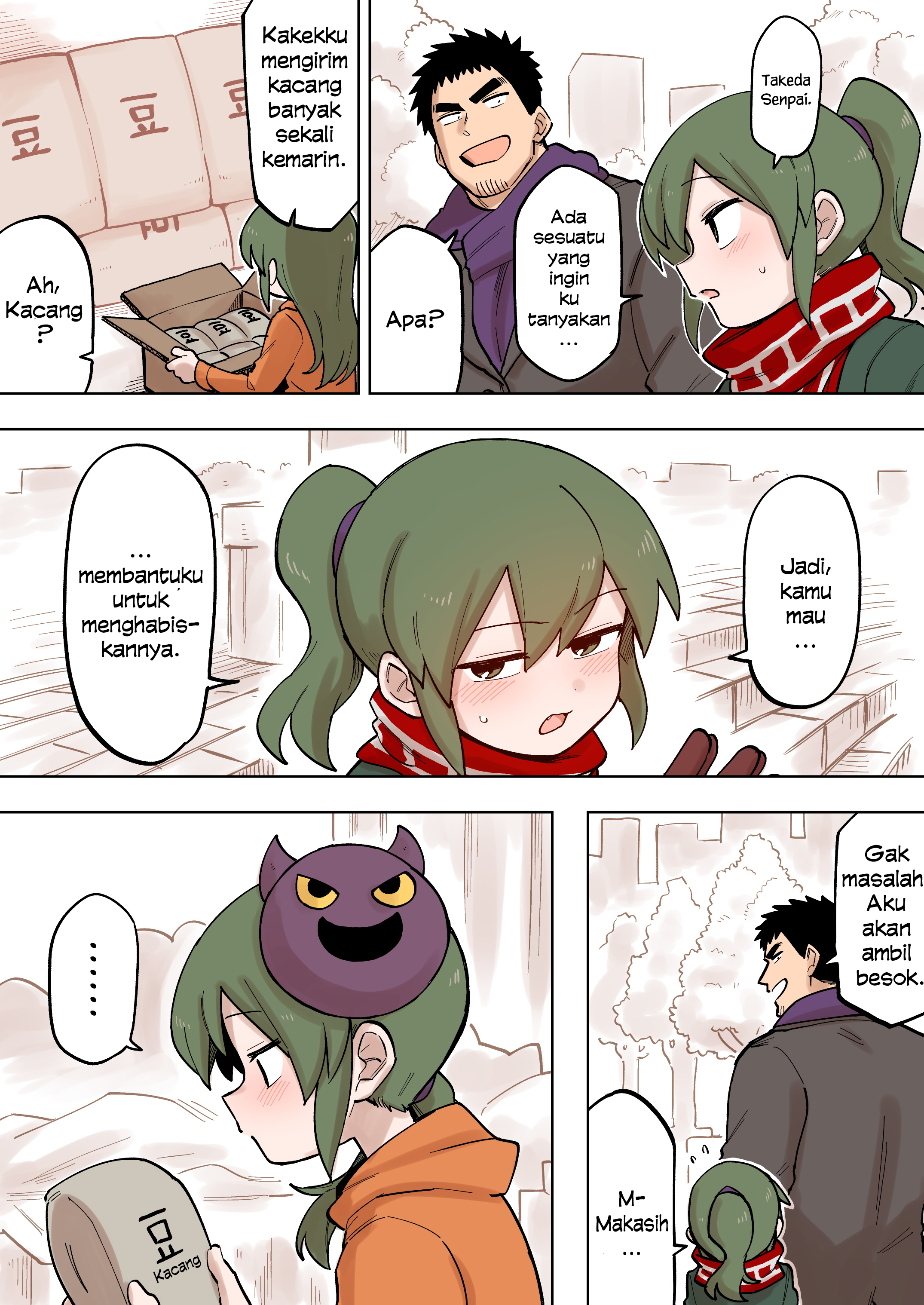 Senpai ga Uzai Kouhai no Hanashi Chapter 102 - halaman 1