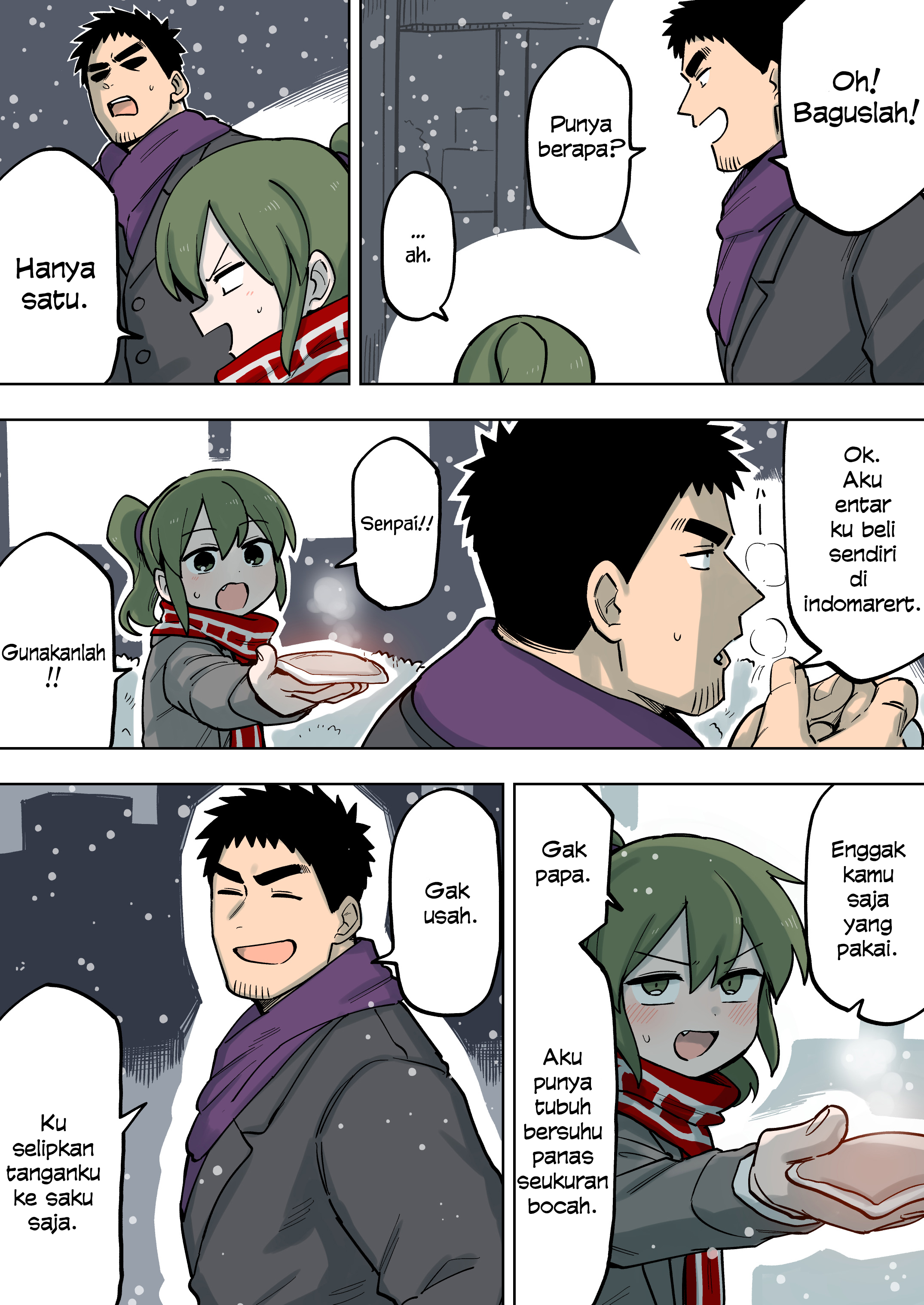 Senpai ga Uzai Kouhai no Hanashi Chapter 104 - halaman 2