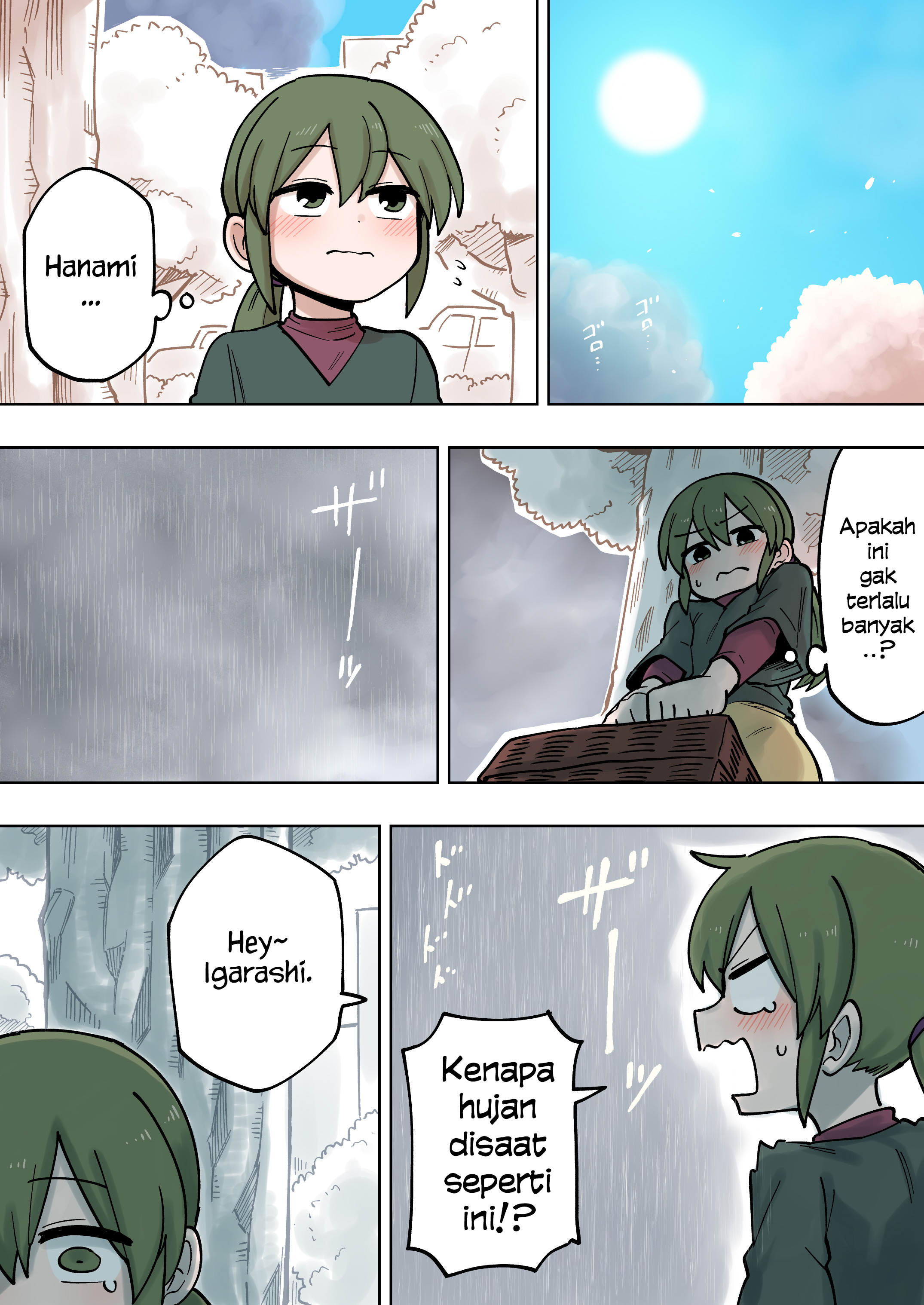 Senpai ga Uzai Kouhai no Hanashi Chapter 106 - halaman 2