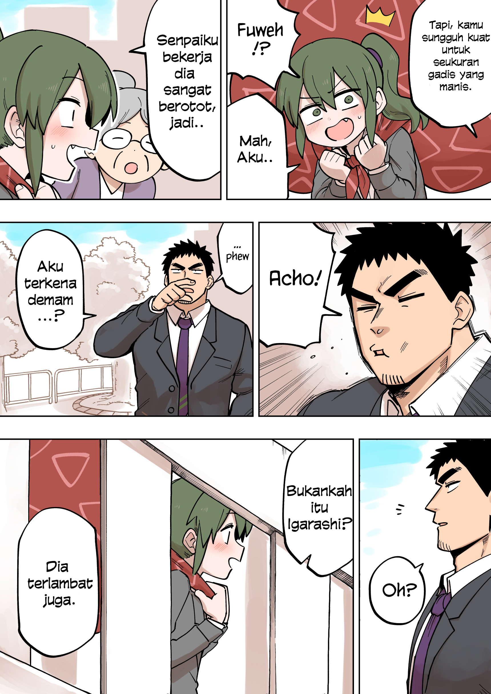 Senpai ga Uzai Kouhai no Hanashi Chapter 107 - halaman 2