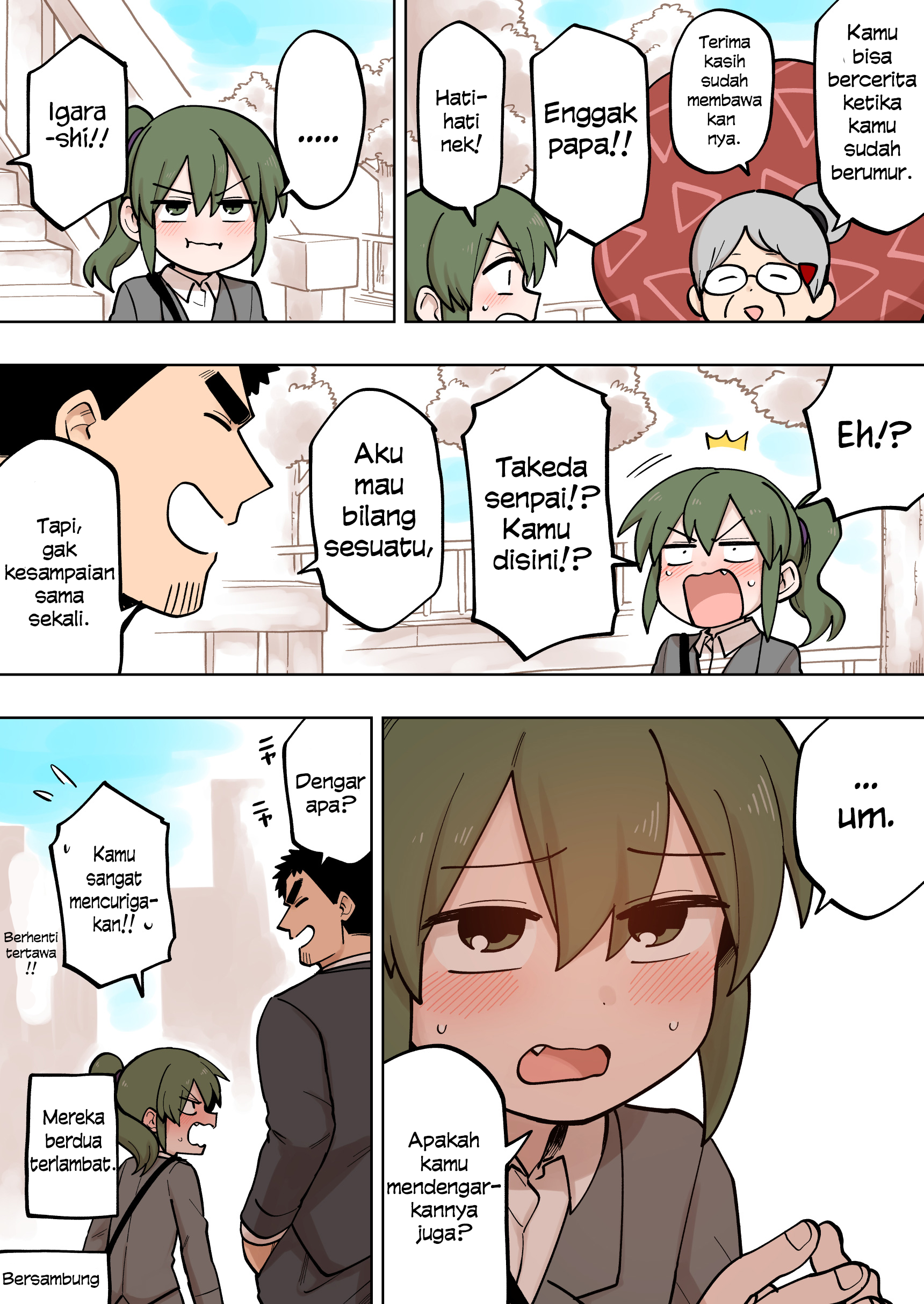 Senpai ga Uzai Kouhai no Hanashi Chapter 107 - halaman 4