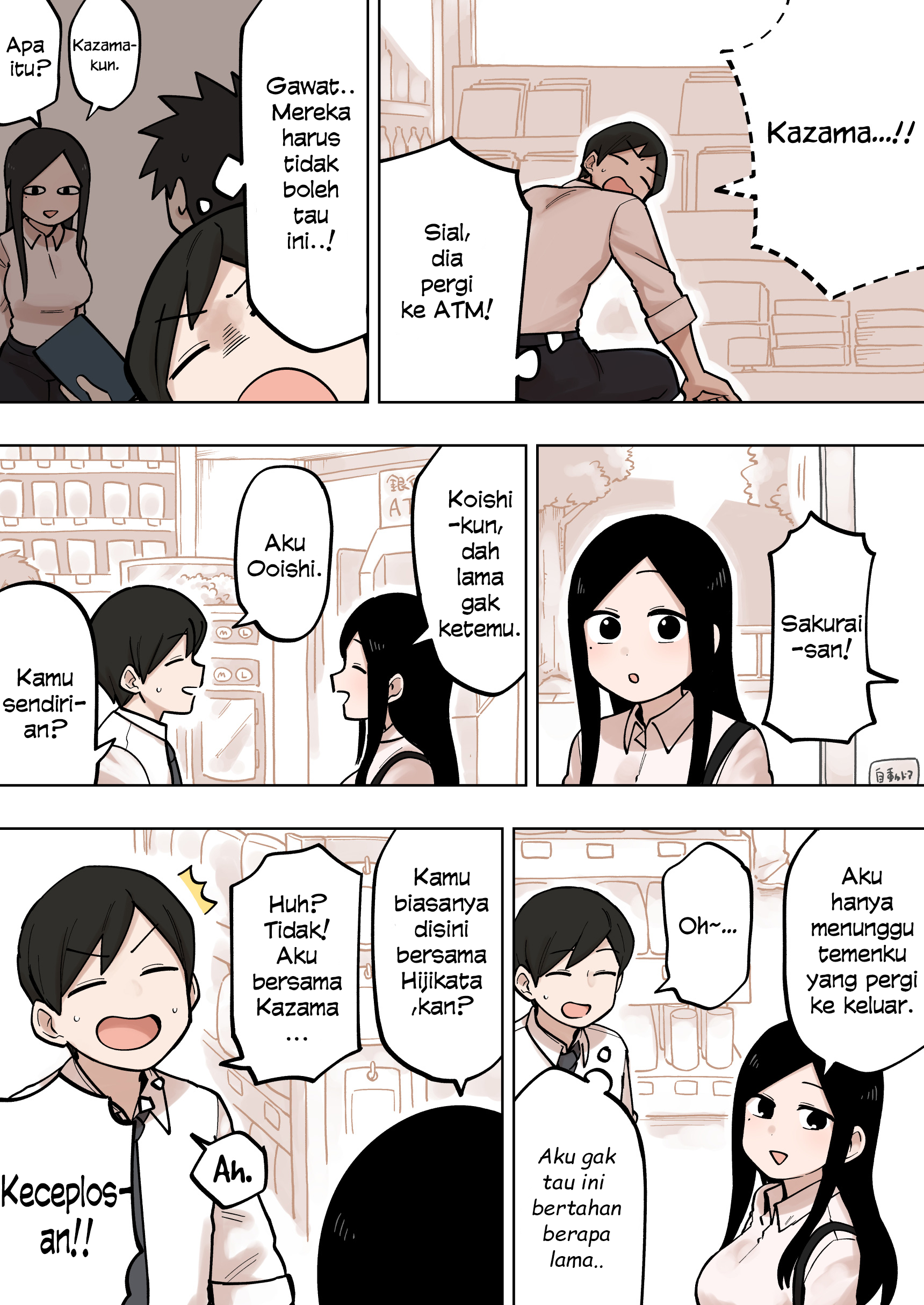 Senpai ga Uzai Kouhai no Hanashi Chapter 108 - halaman 2