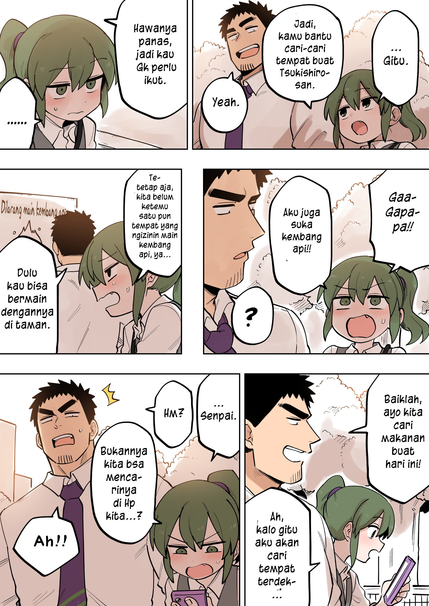 Senpai ga Uzai Kouhai no Hanashi Chapter 120 - halaman 2