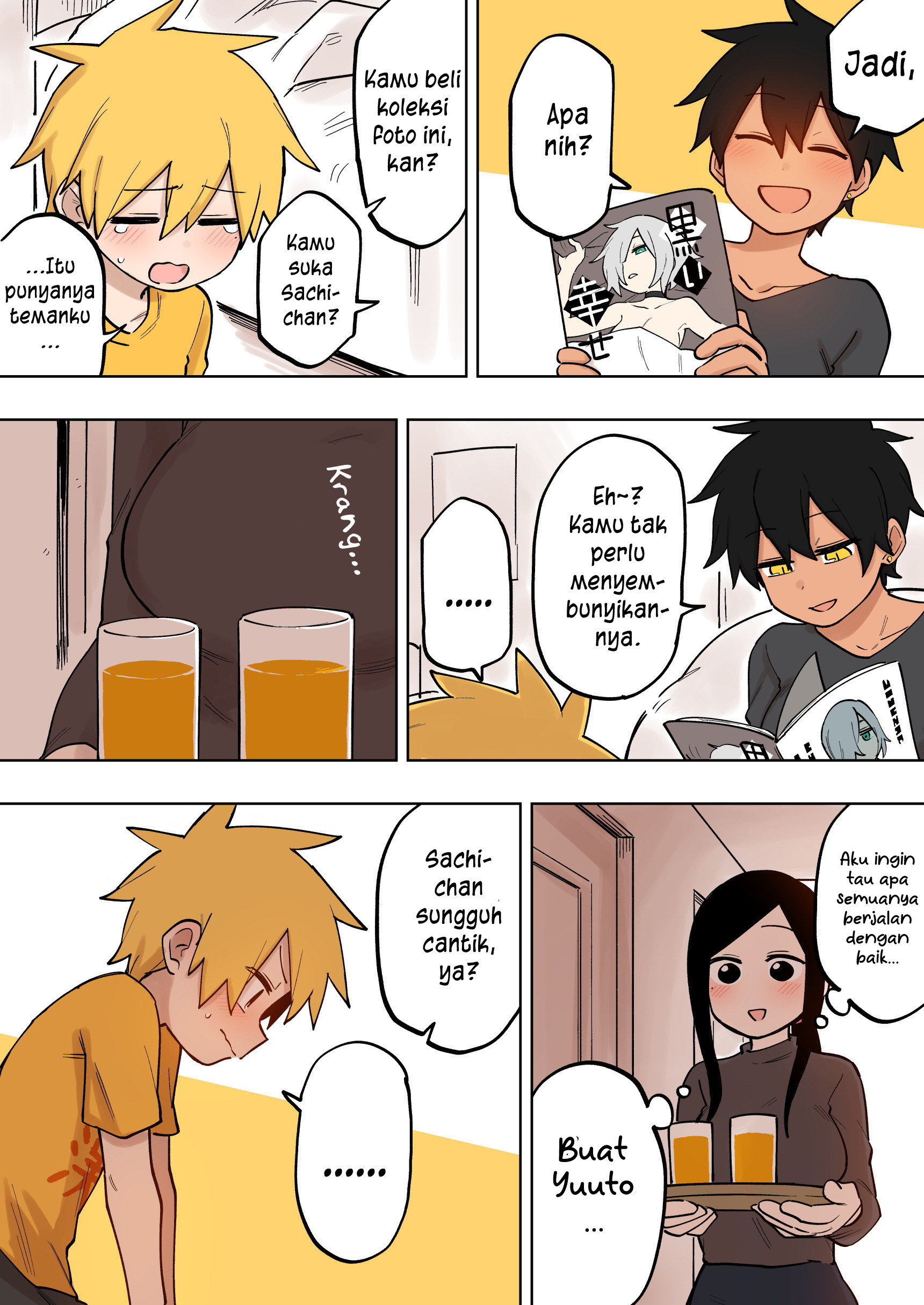 Senpai ga Uzai Kouhai no Hanashi Chapter 124 - halaman 3