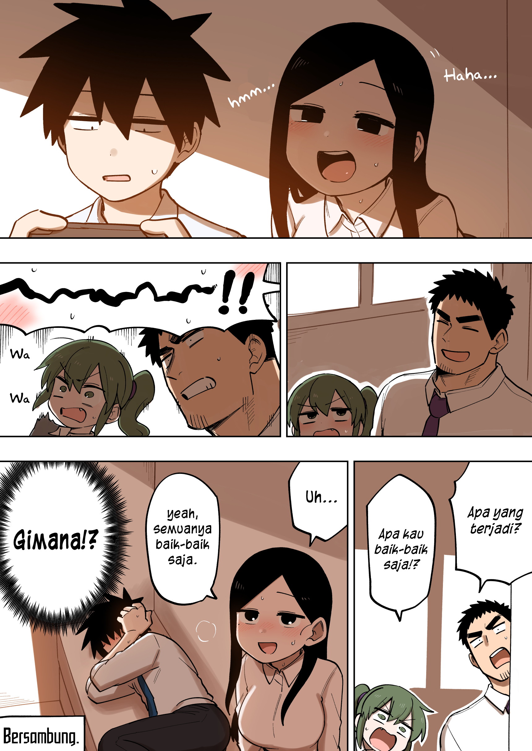 Senpai ga Uzai Kouhai no Hanashi Chapter 128 - halaman 4